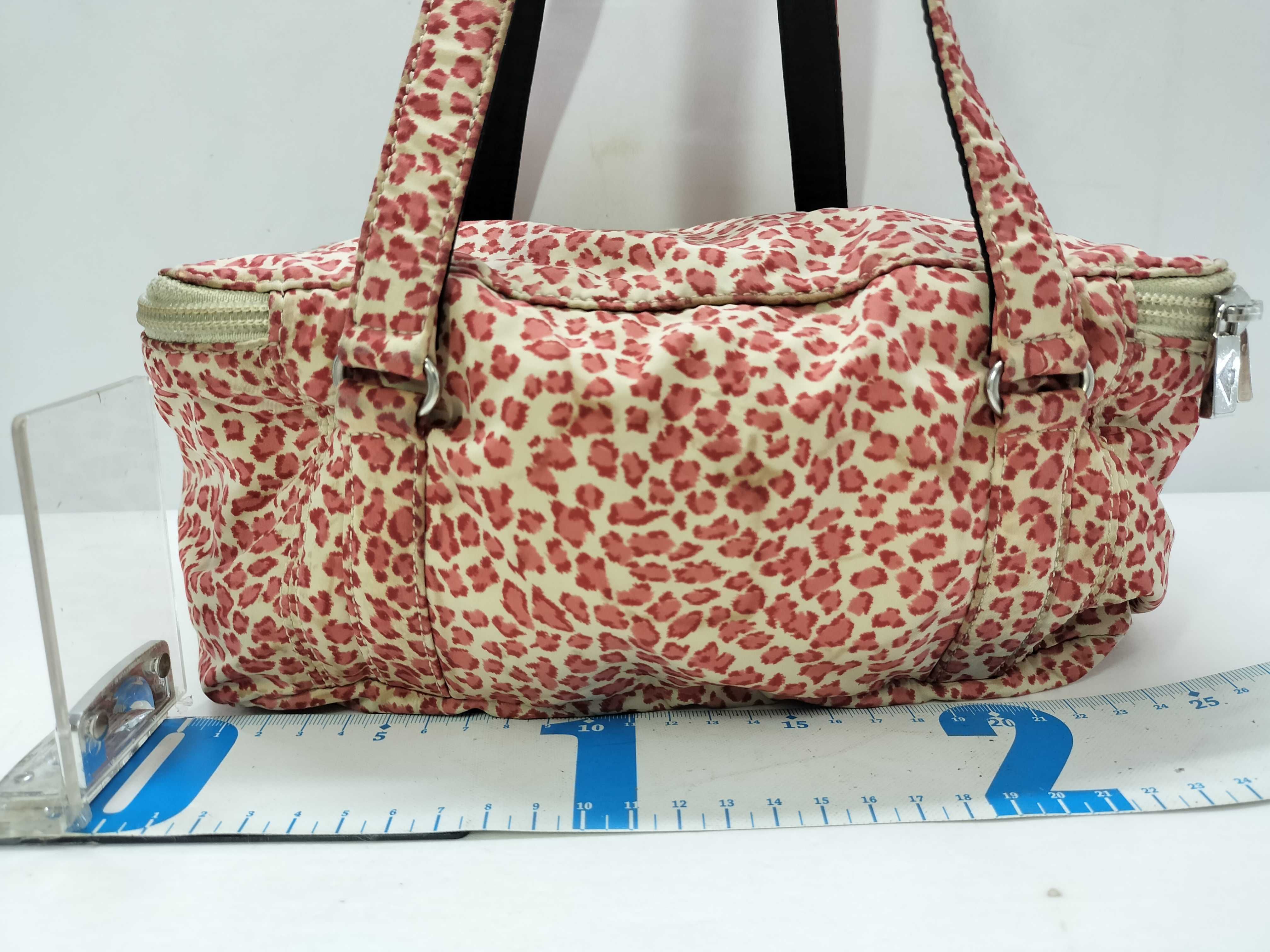 handbag, leopard print, pink, 33034730315MCR handbag — view 2