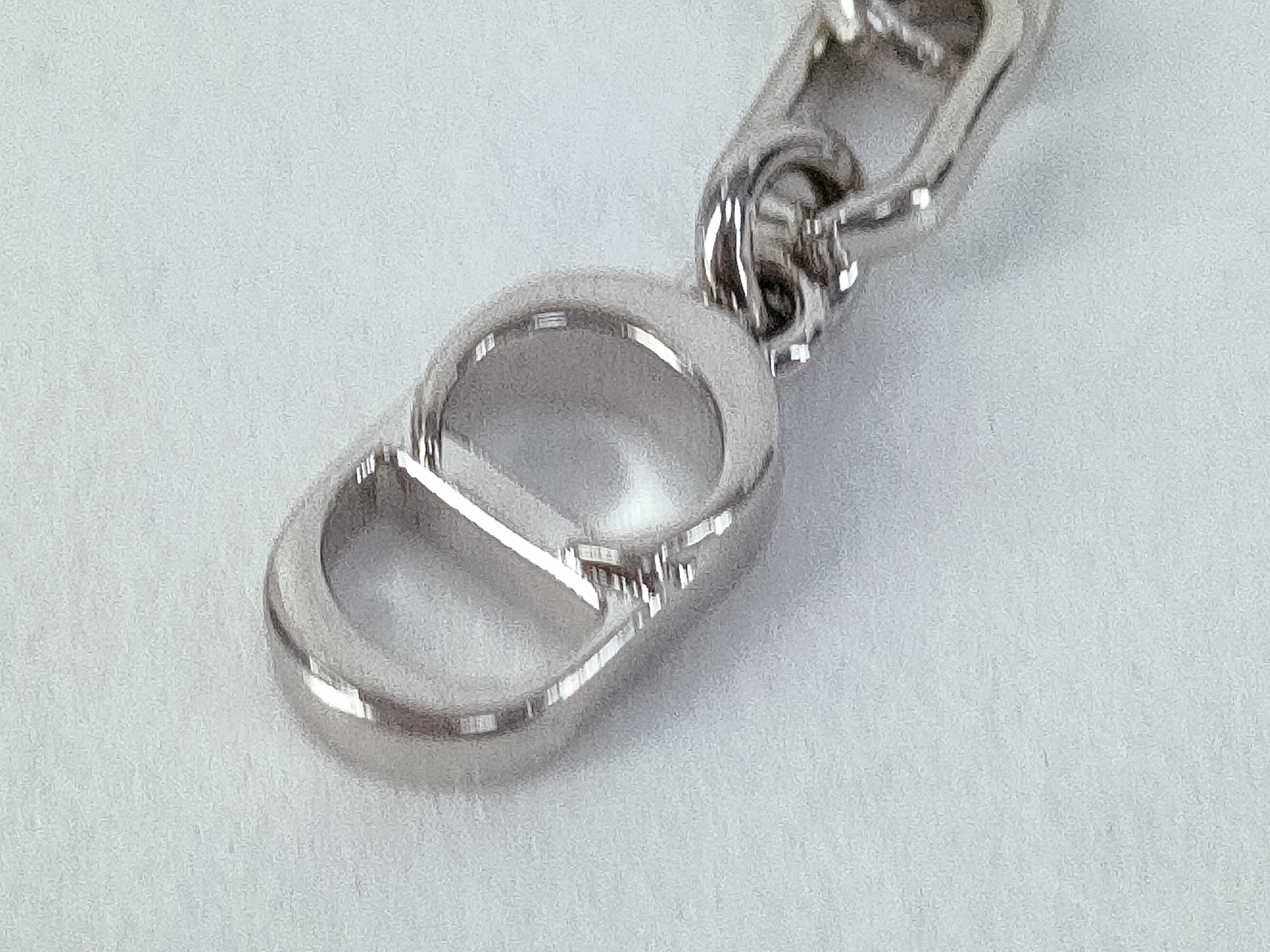 Crystal Chain Link Necklace — view 5