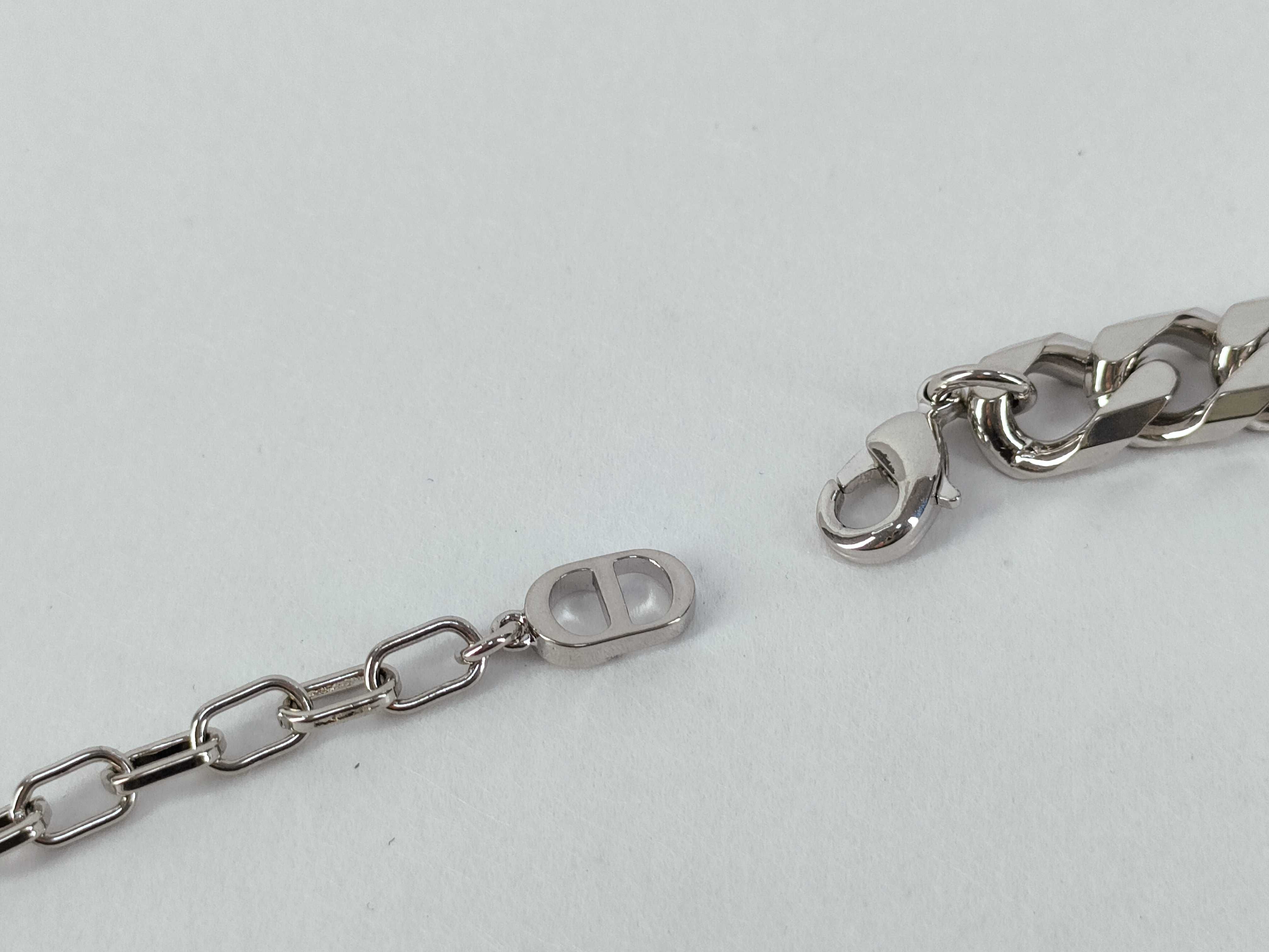Crystal Chain Link Necklace — view 6