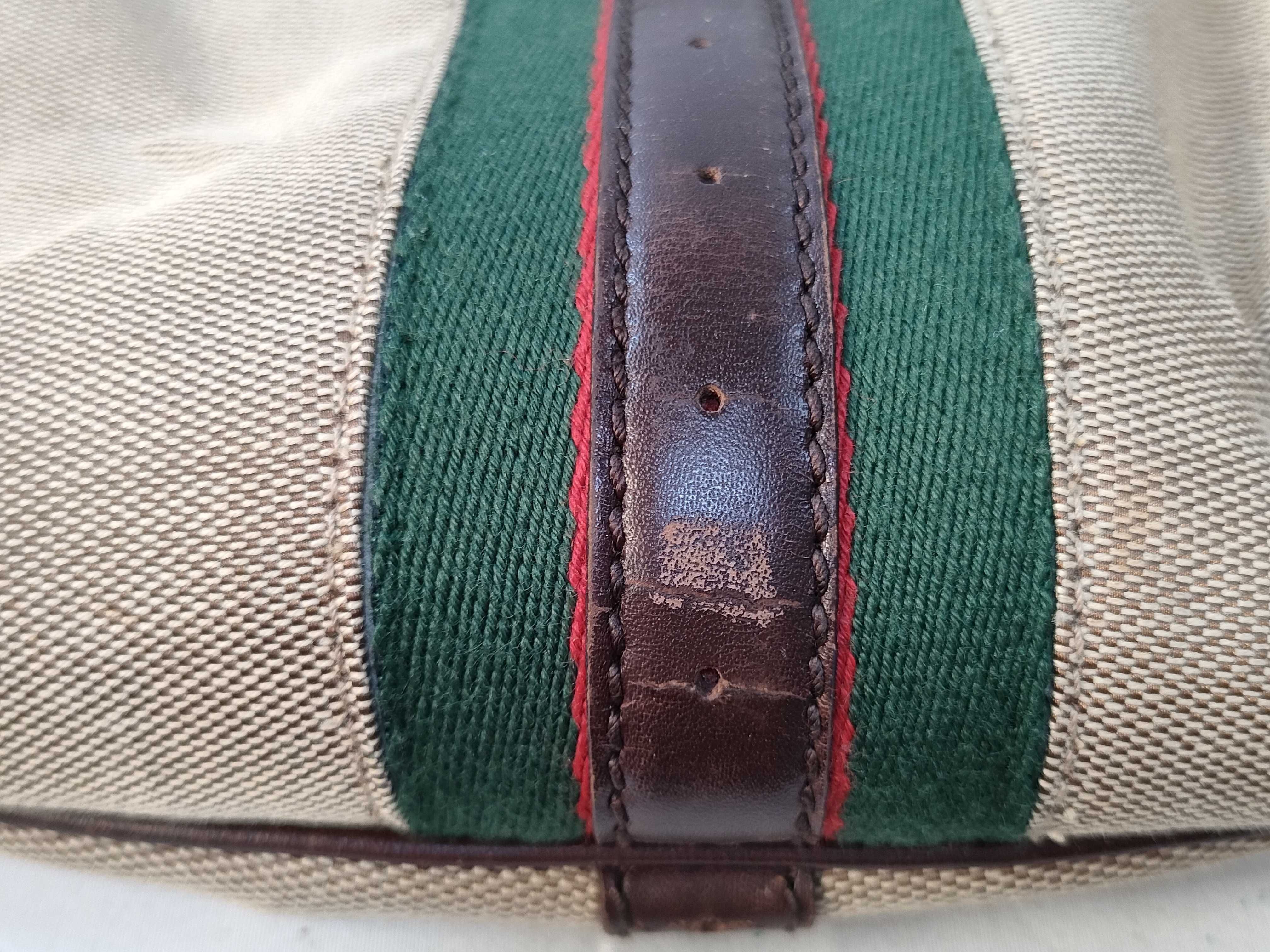 Interlocking Canvas Shoulder Bag Handbag — view 5