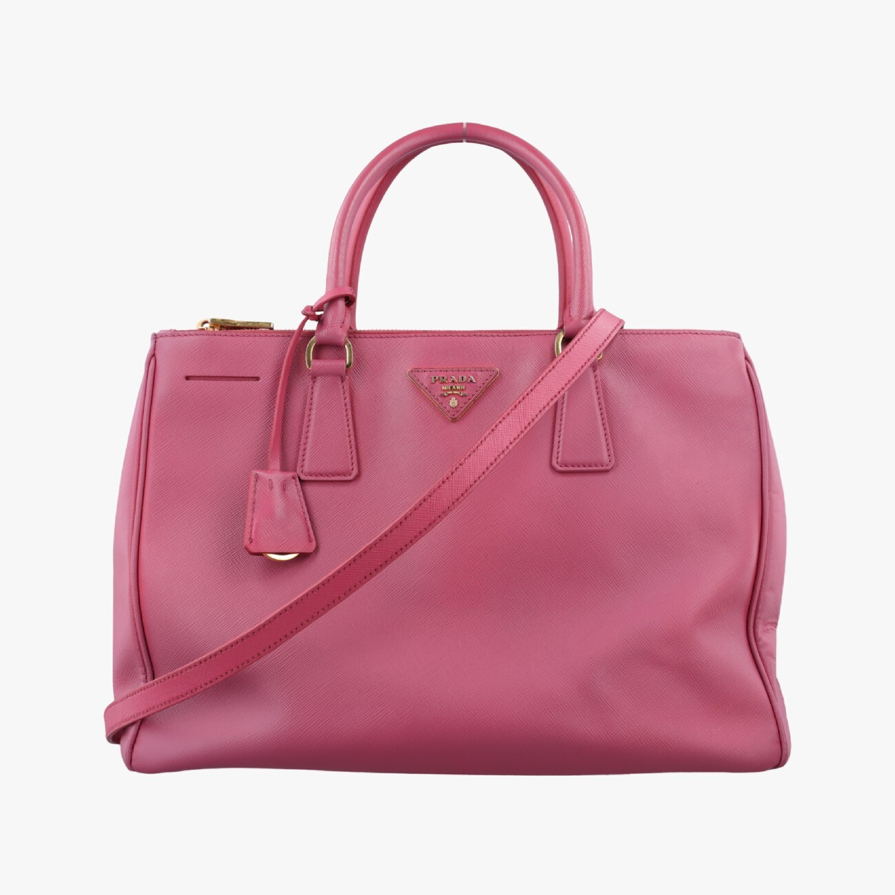 Galleria Pink Saffiano Leather Shoulder Bag BN1786 117