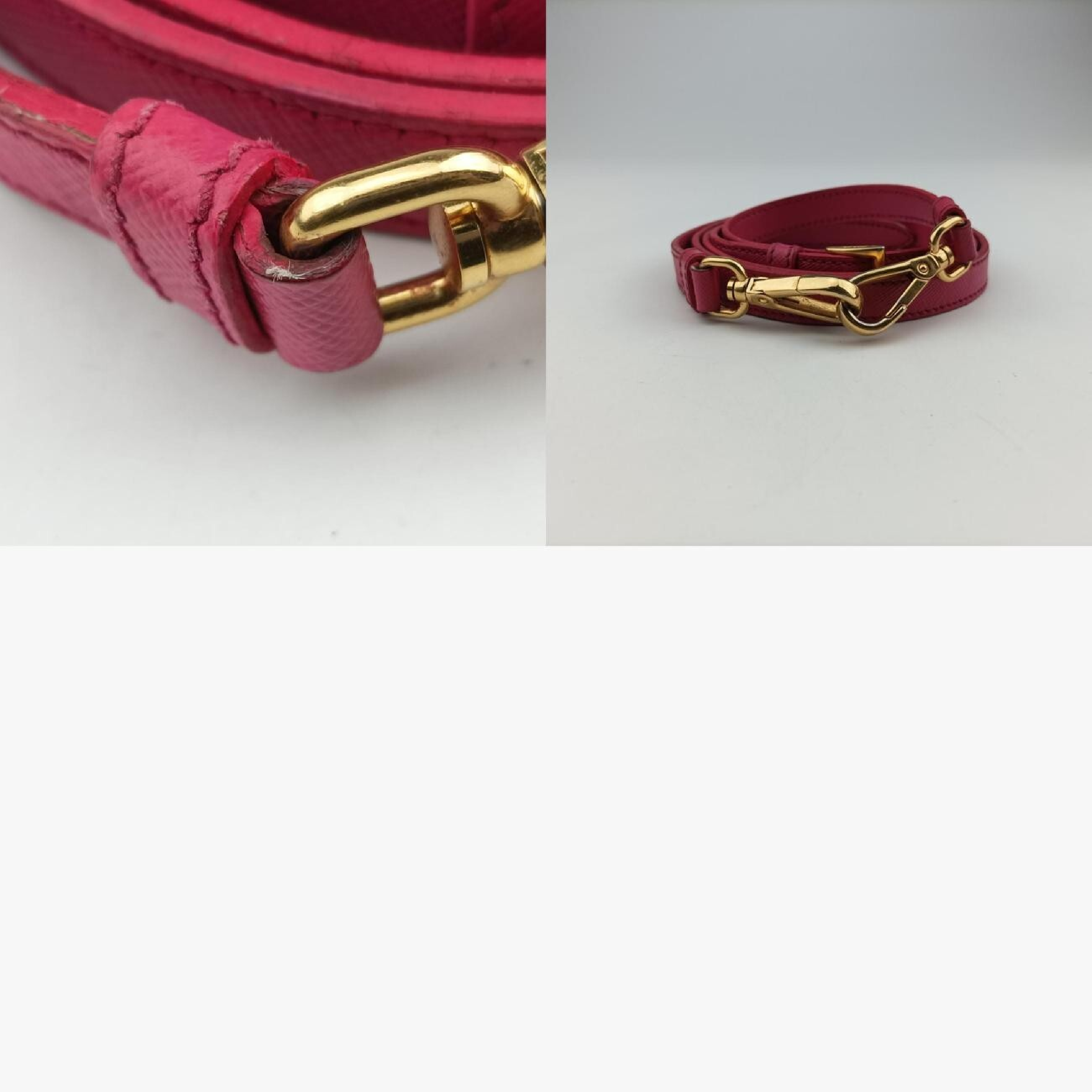 Galleria Pink Saffiano Leather Shoulder Bag BN1786 117 — view 13
