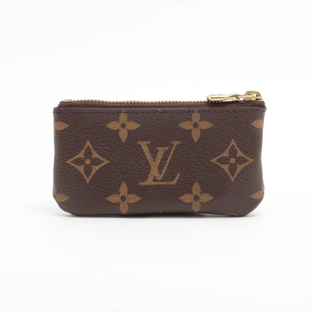Monogram Pochette Clé M62650 CT0098 Brown Coin Case — view 2