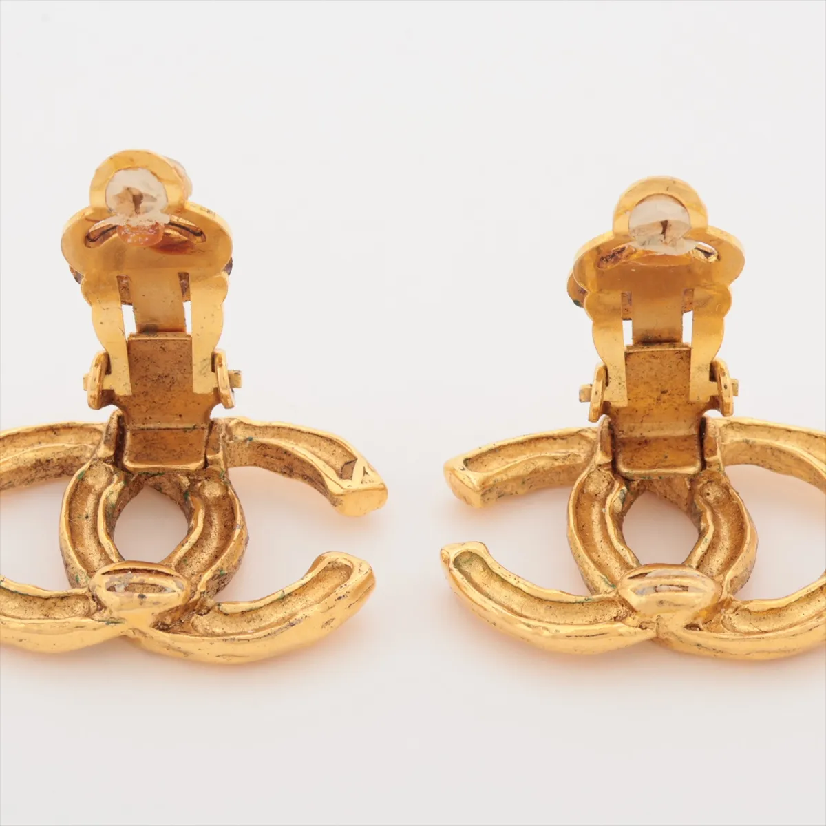 Coco Mark Earrings (Pair) GP Gold - — view 4