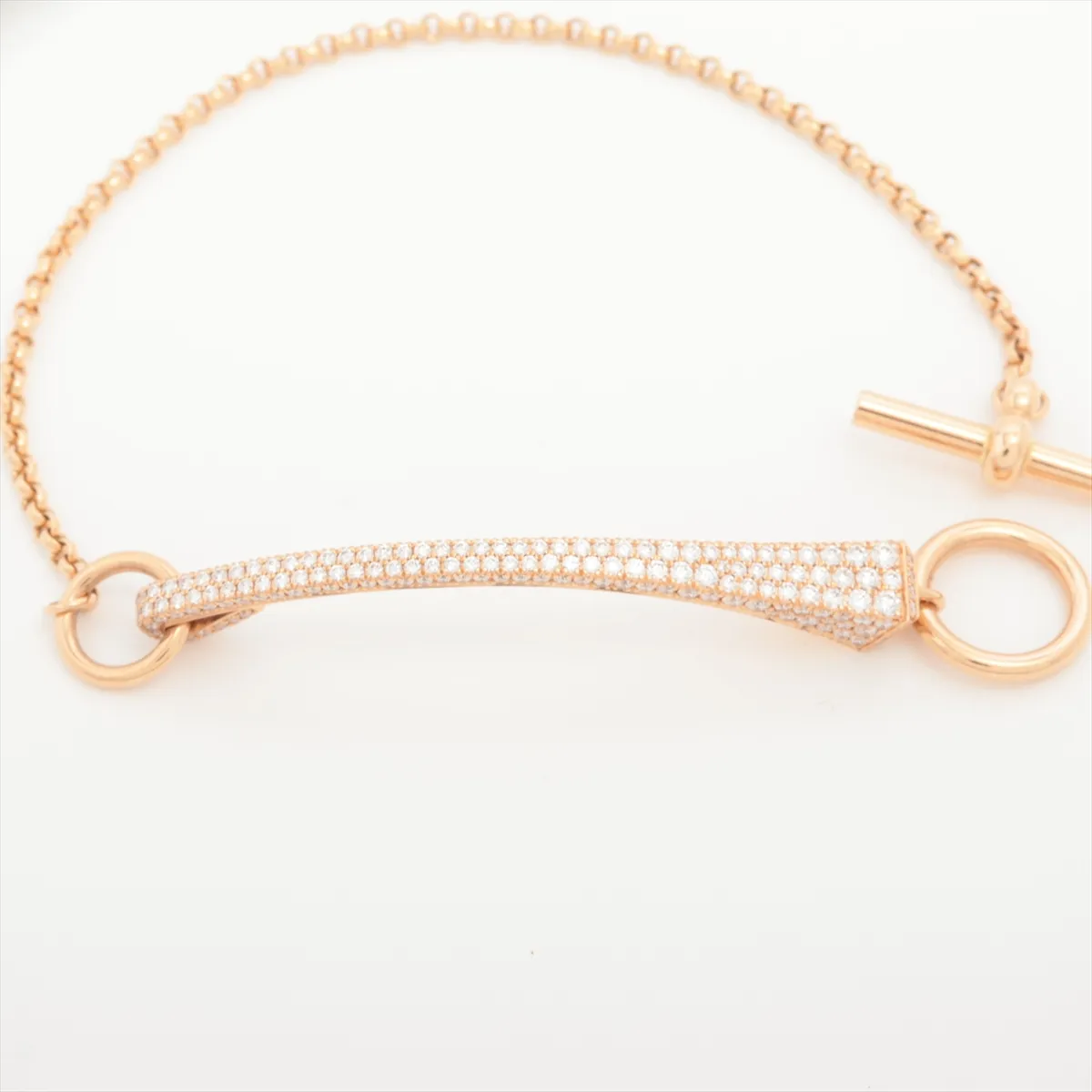 Clou de Forge Diamond Bracelet 750 (PG) 11.0g LG 21H127860 — view 2
