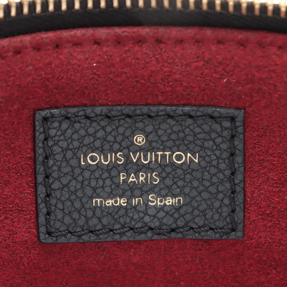 Monogram Empreinte Petit Palais PM M58916 Black Name tag broken RFID reaction available — view 13