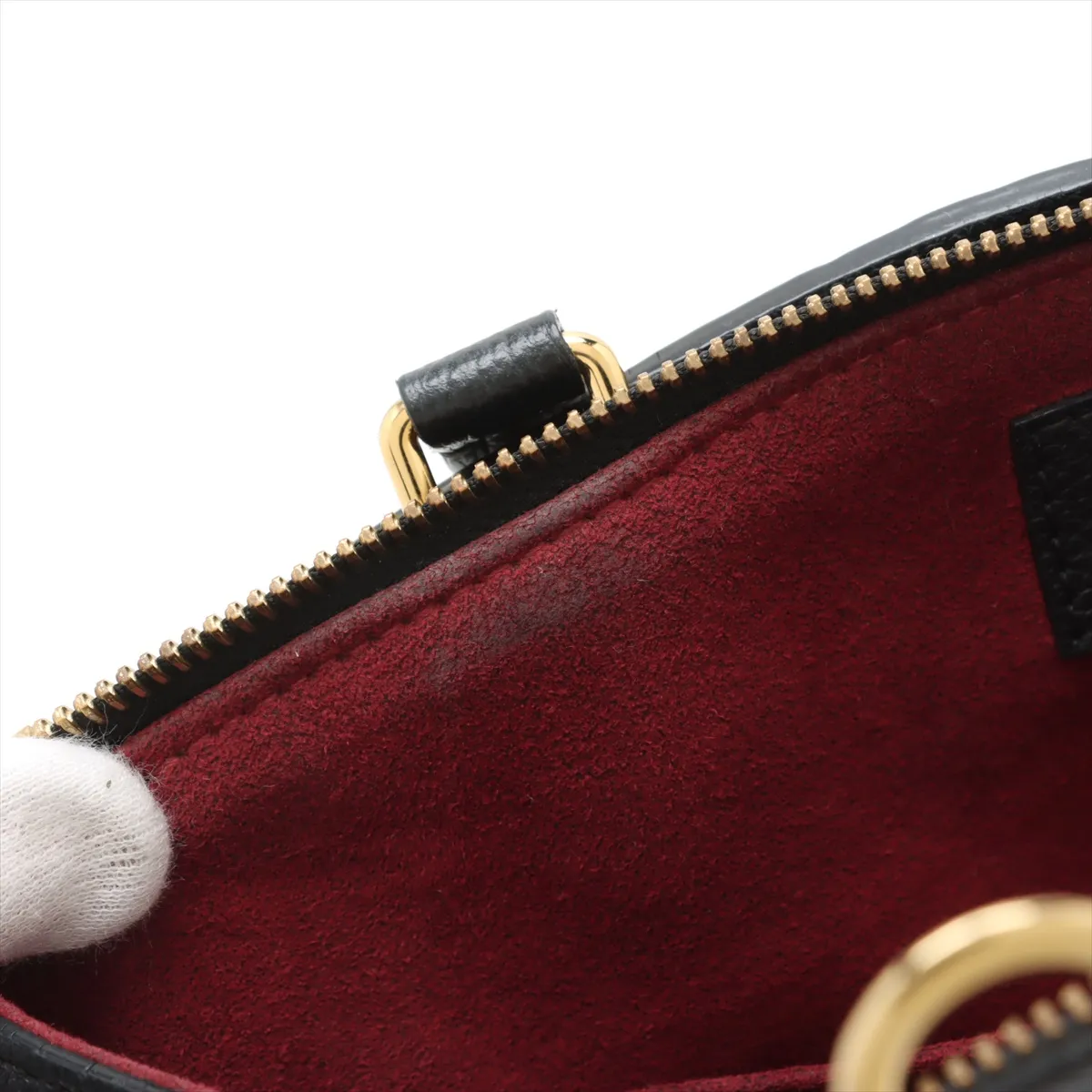 Monogram Empreinte Petit Palais PM M58916 Black Name tag broken RFID reaction available — view 14
