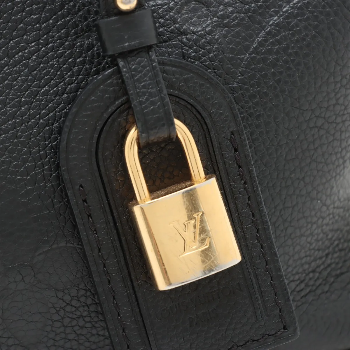 Monogram Empreinte Petit Palais PM M58916 Black Name tag broken RFID reaction available — view 7