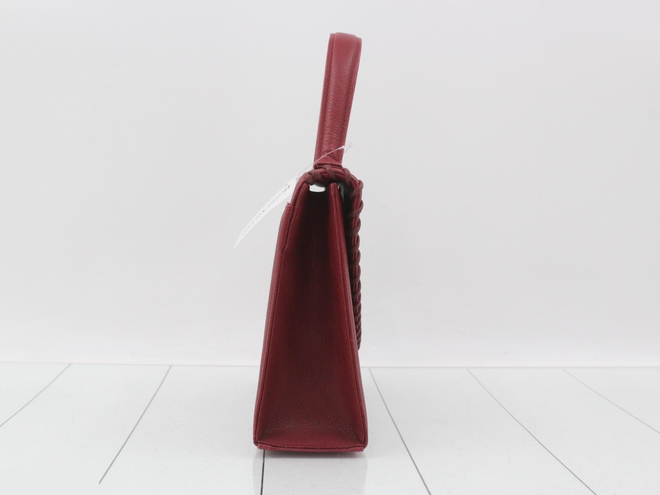 Leather handbag — view 4