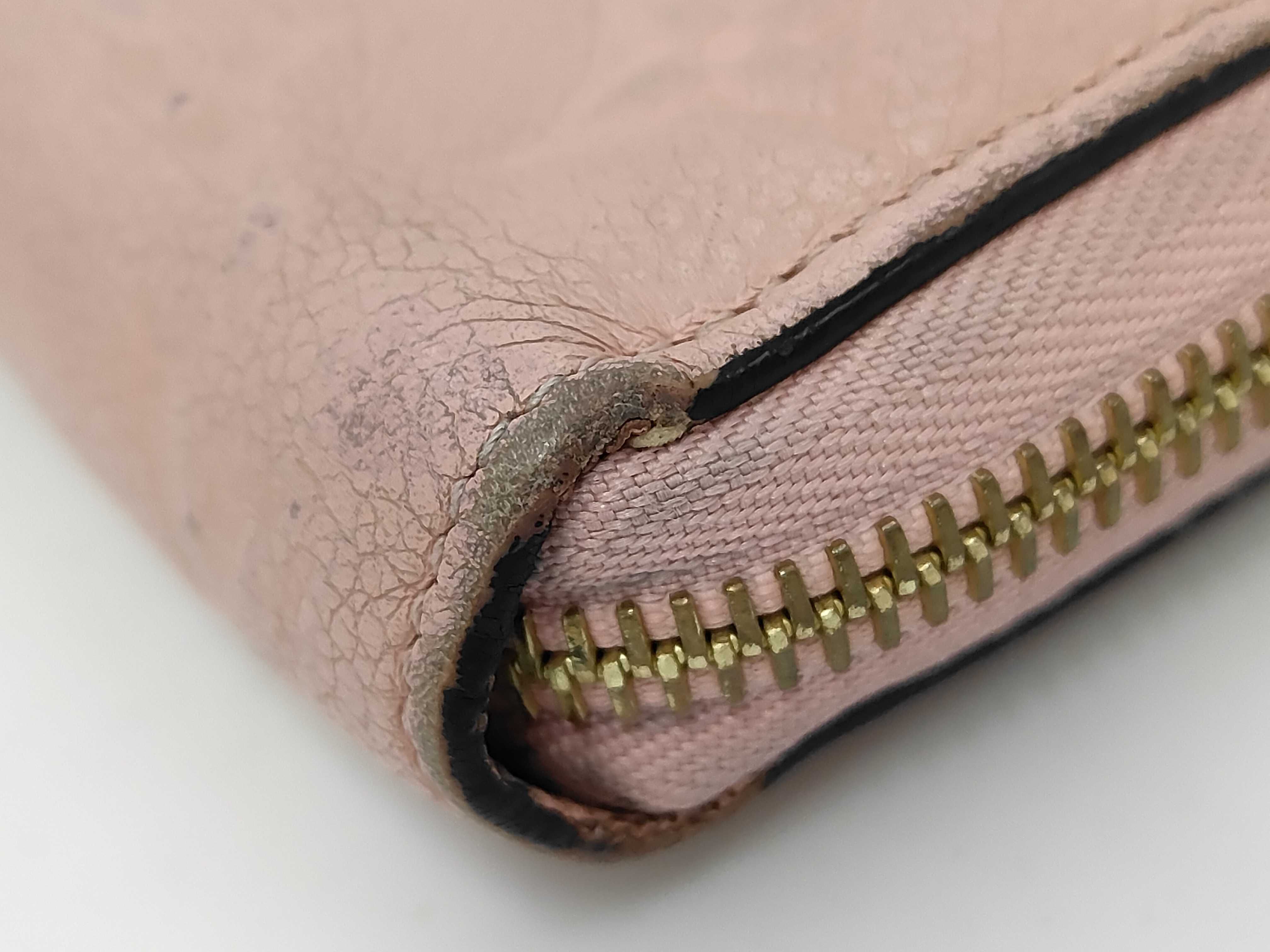 Zippy Wallet Monogram Empreinte Rose Poudre Wallet — view 7