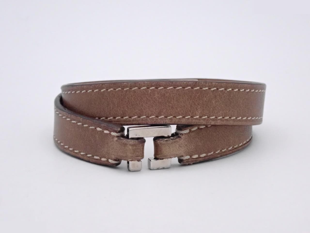 Rival Double Tour Bracelet, Size L, Wrist Circumference Approx. 17cm — view 2