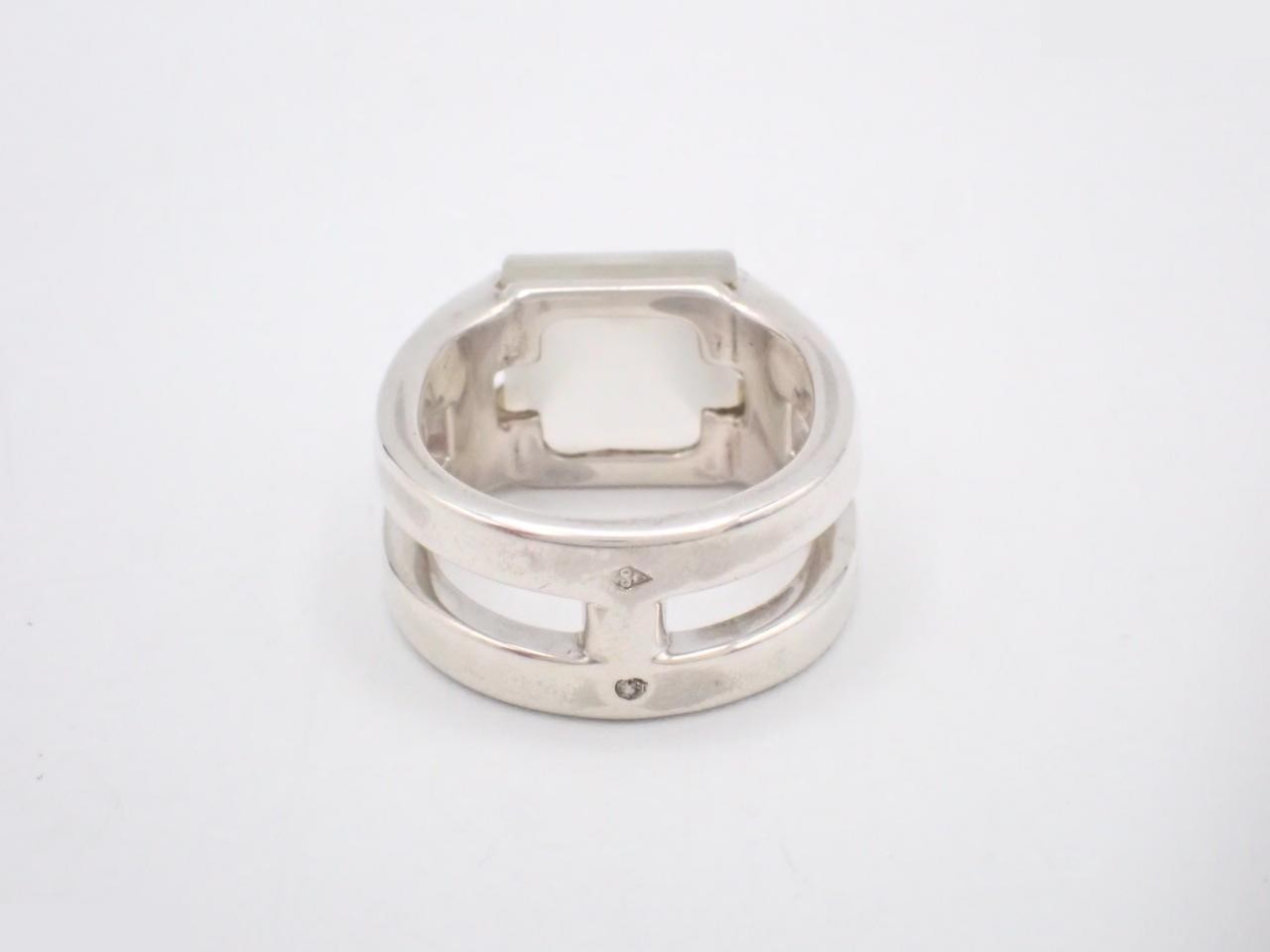 Medor Moonstone Diamond 4P 925 Ring — view 2