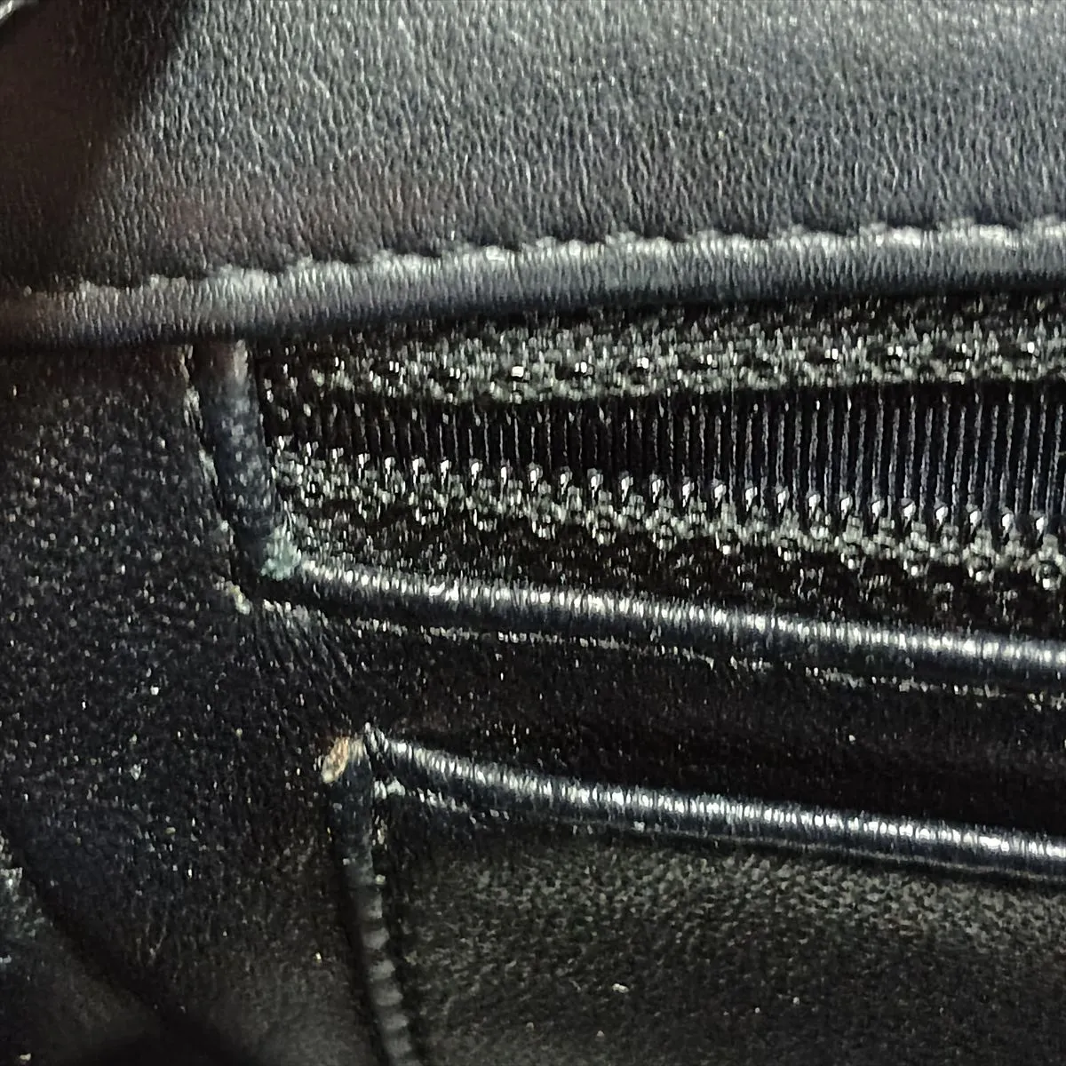 Mini Matelassé 20 Patent Leather Single Flap Single Chain Bag, Black with Silver Hardware, 17620845, Serial Number 17-series, A69900 — view 11