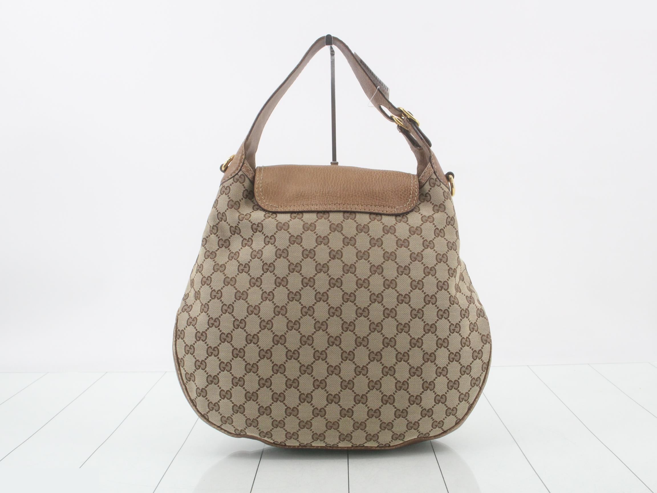 GG Canvas Horsebit One-Shoulder Bag — view 2