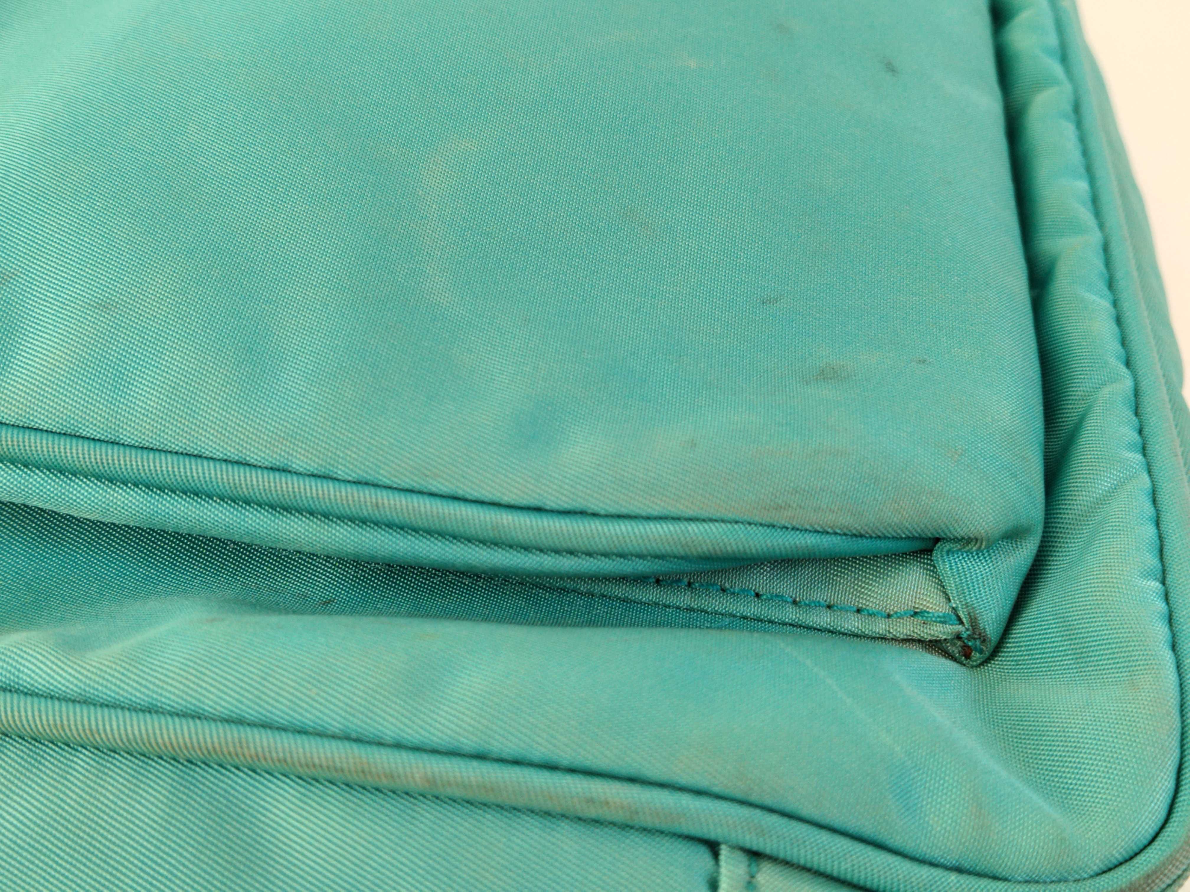 Nylon PH- Tessuto 2-Way Handbag Cyan Blue BR Shoulder Bag — view 15