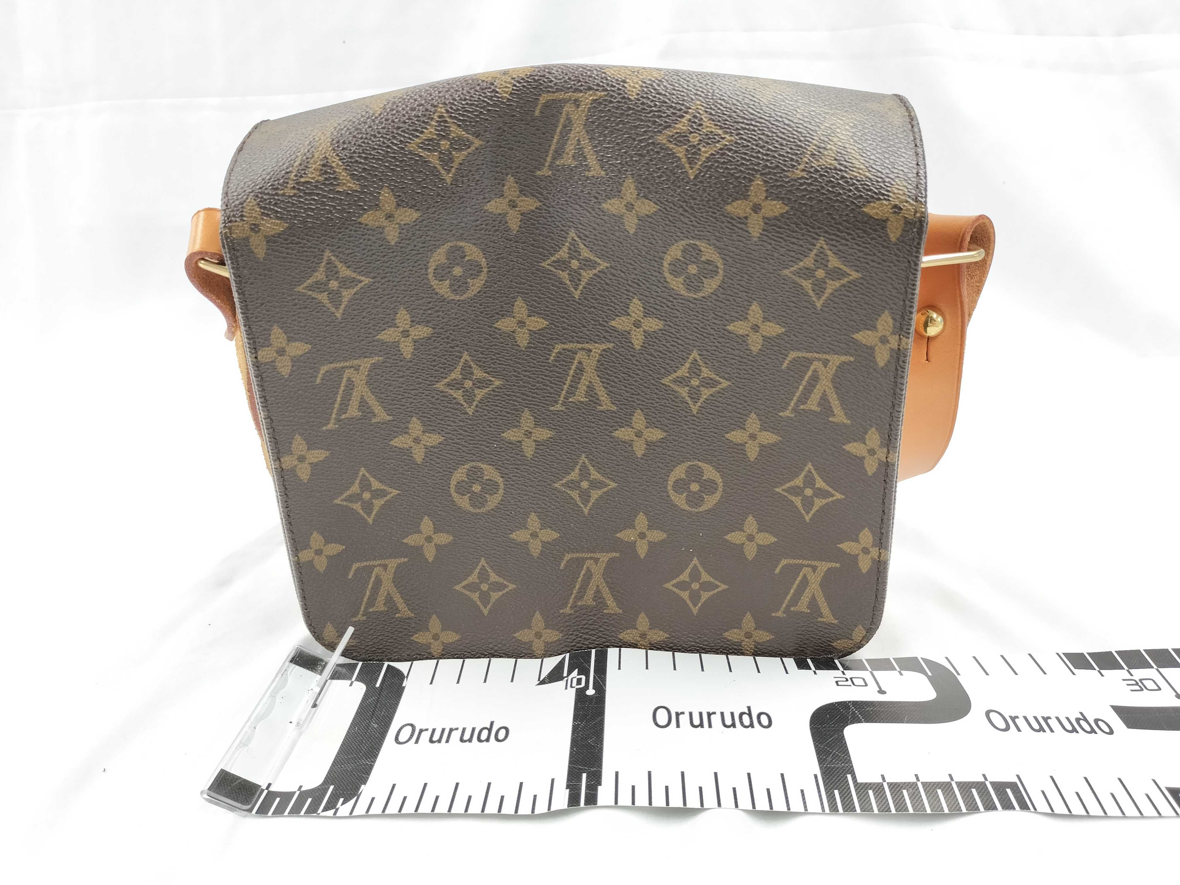Monogram Vuitton Cartouchiere Shoulder Bag — view 2