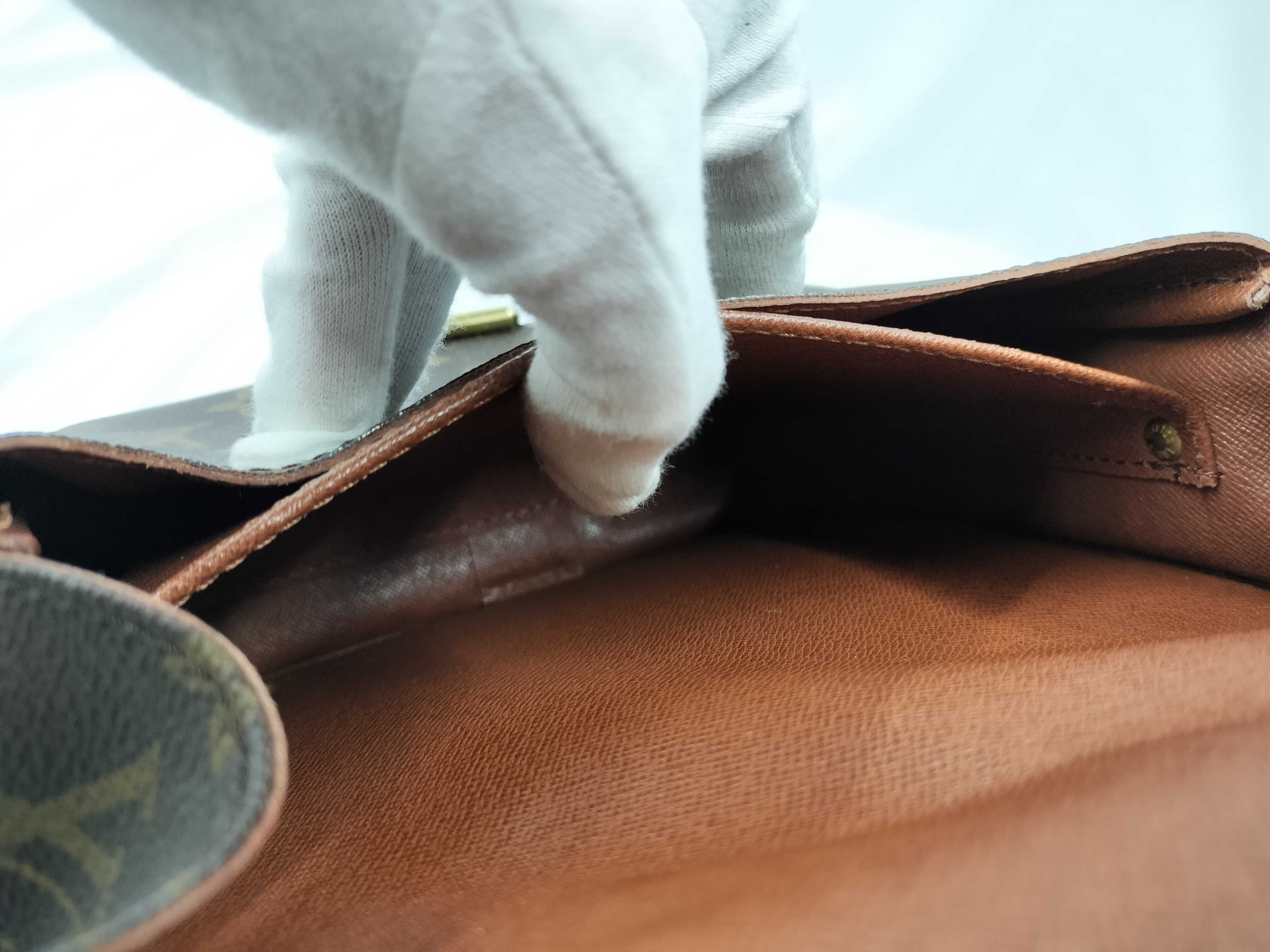 Monogram Vuitton Cartouchiere Shoulder Bag — view 12