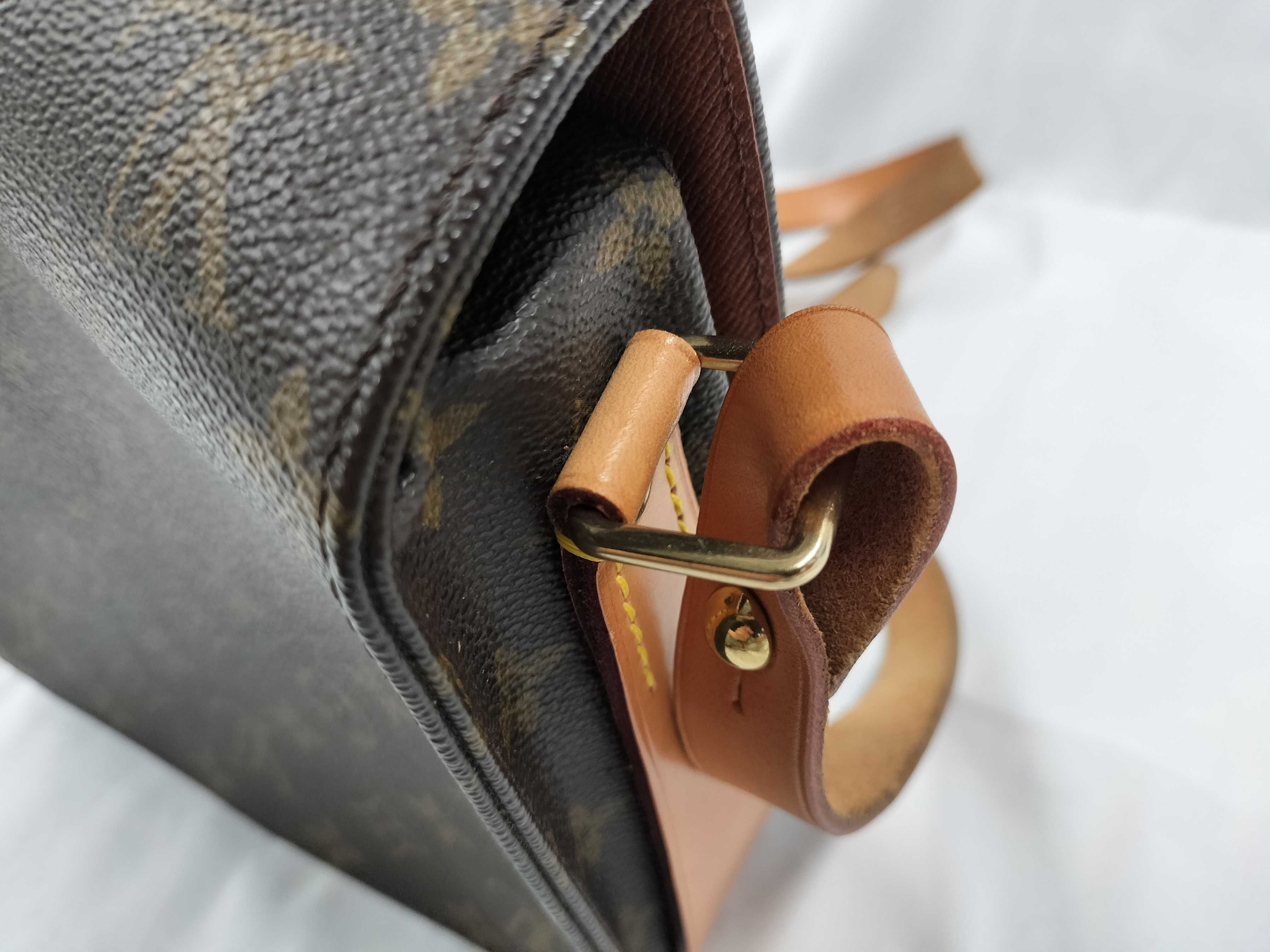 Monogram Vuitton Cartouchiere Shoulder Bag — view 3