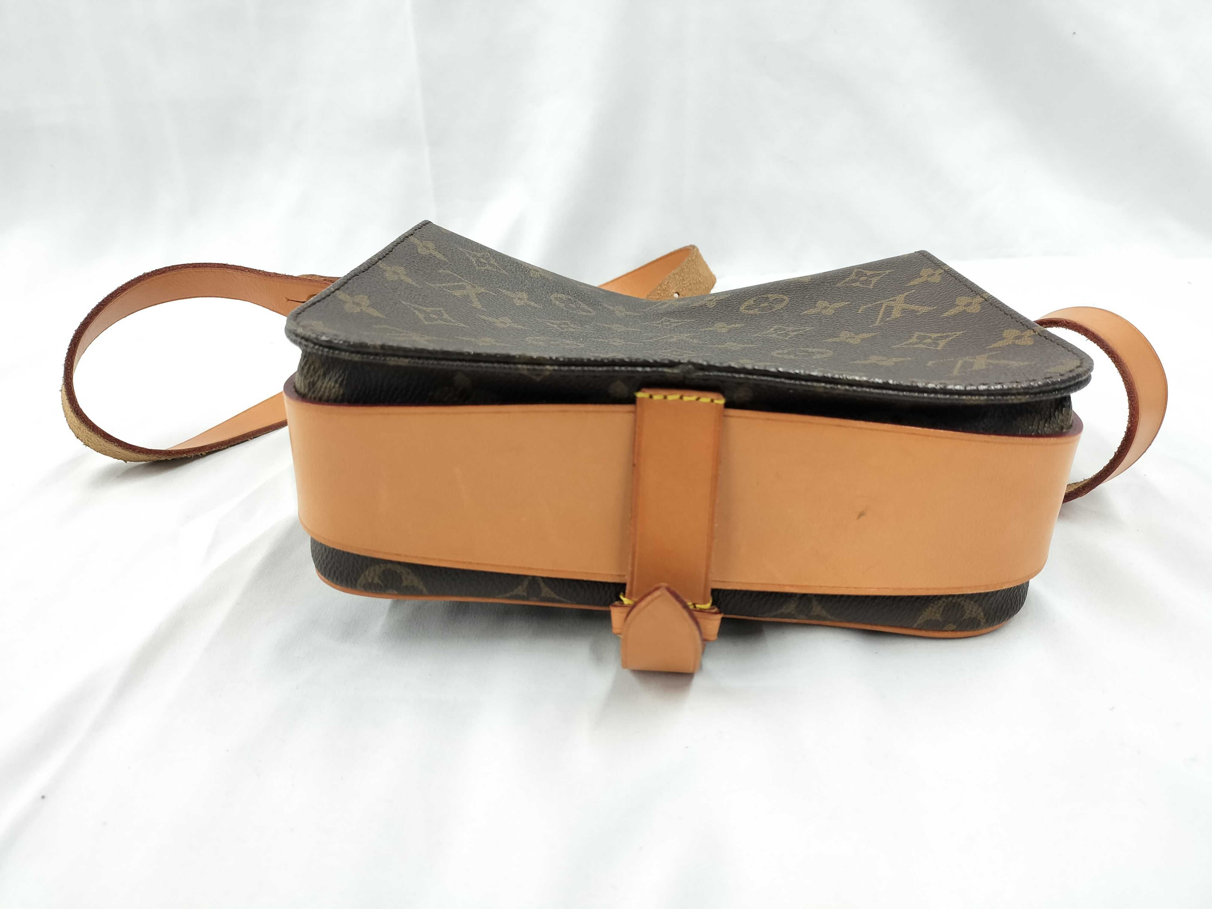 Monogram Vuitton Cartouchiere Shoulder Bag — view 4