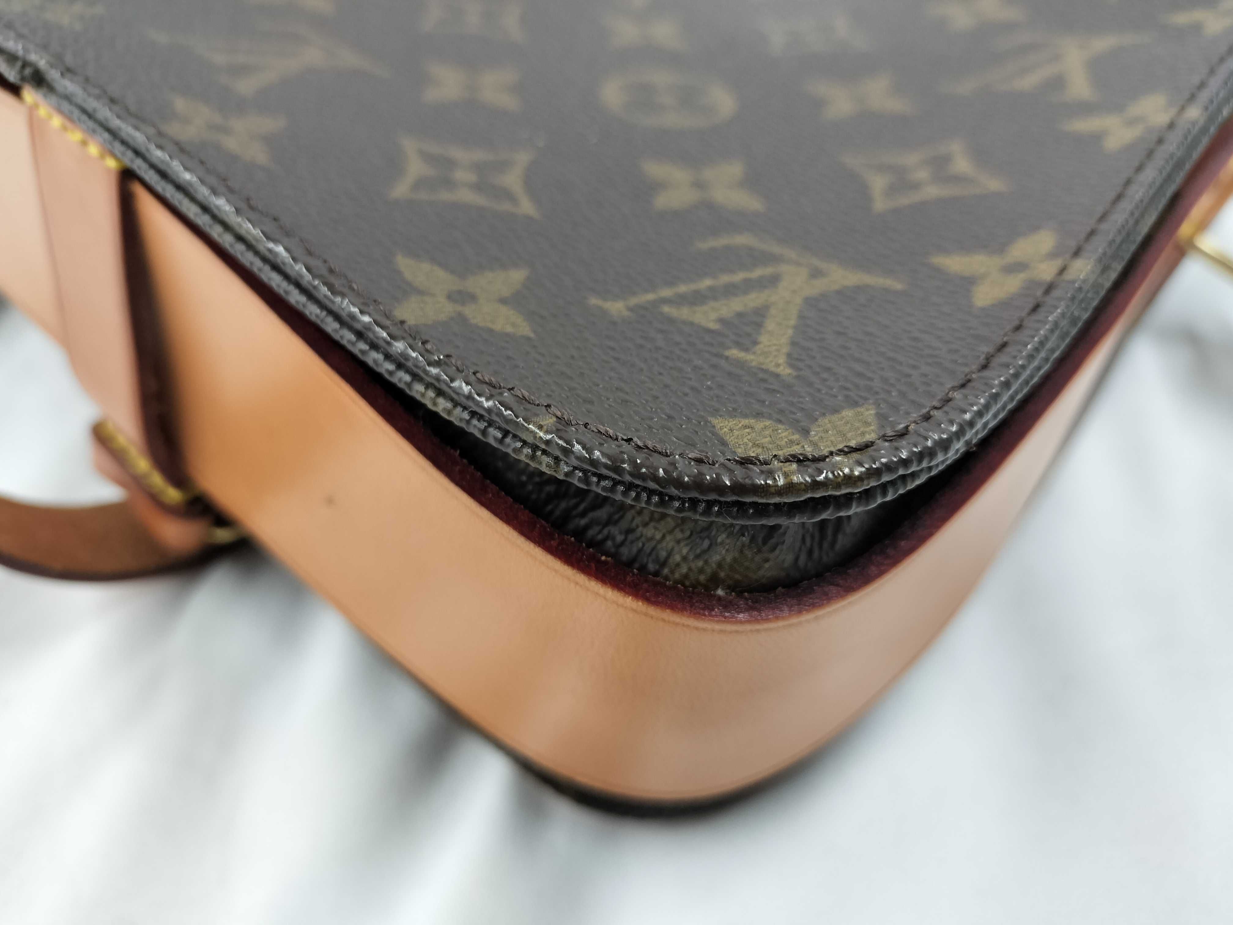 Monogram Vuitton Cartouchiere Shoulder Bag — view 5