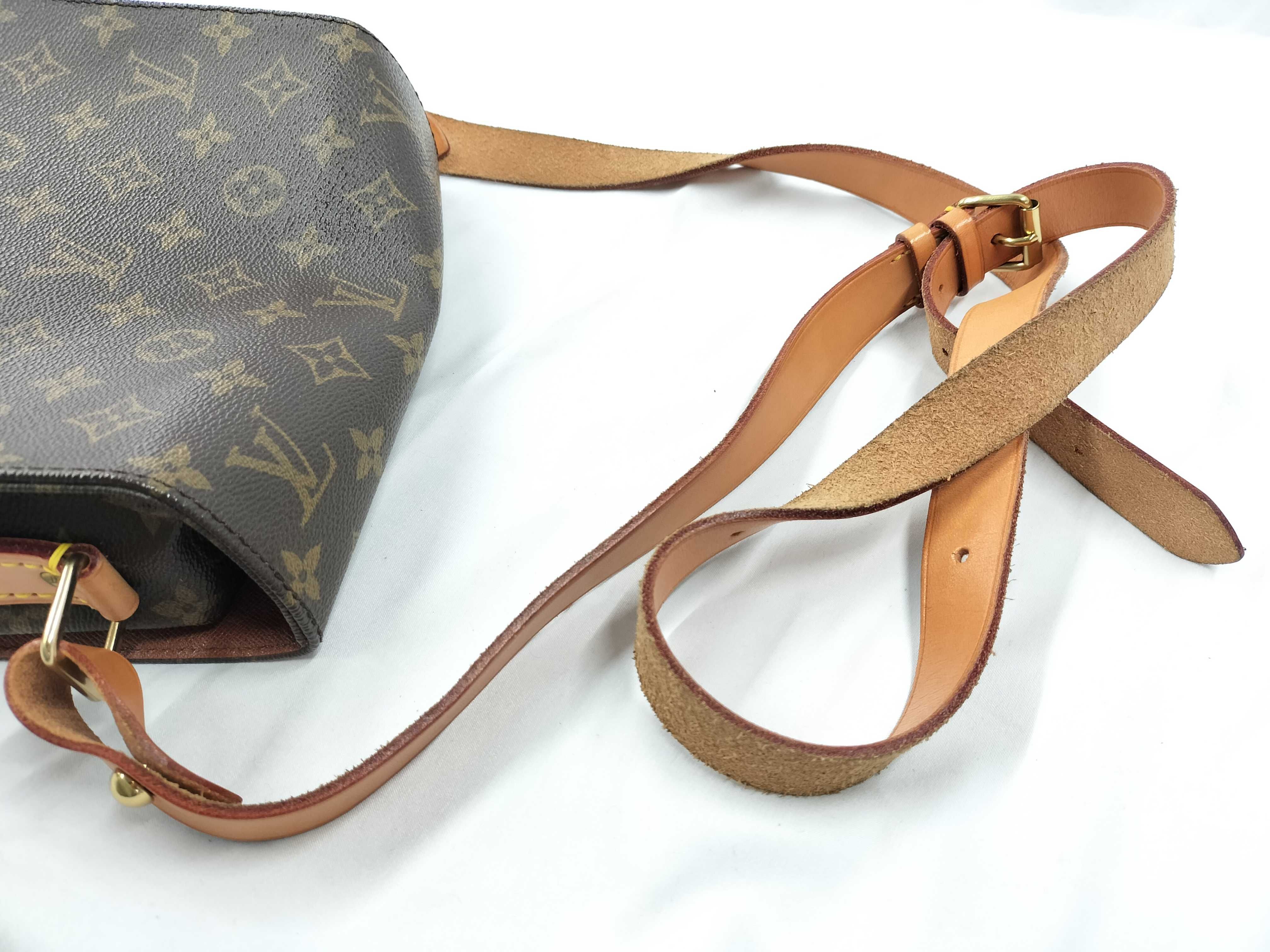 Monogram Vuitton Cartouchiere Shoulder Bag — view 6