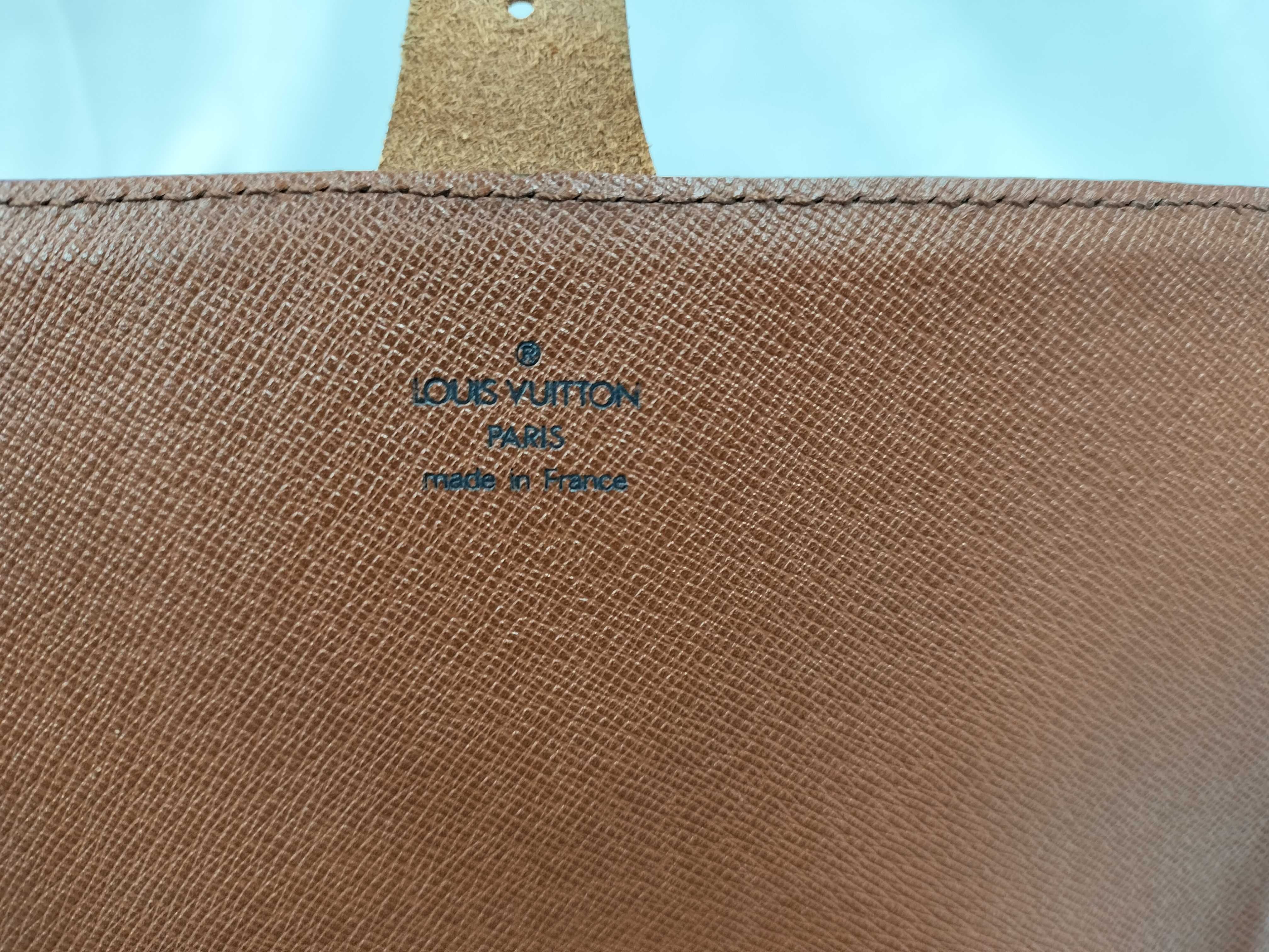 Monogram Vuitton Cartouchiere Shoulder Bag — view 8
