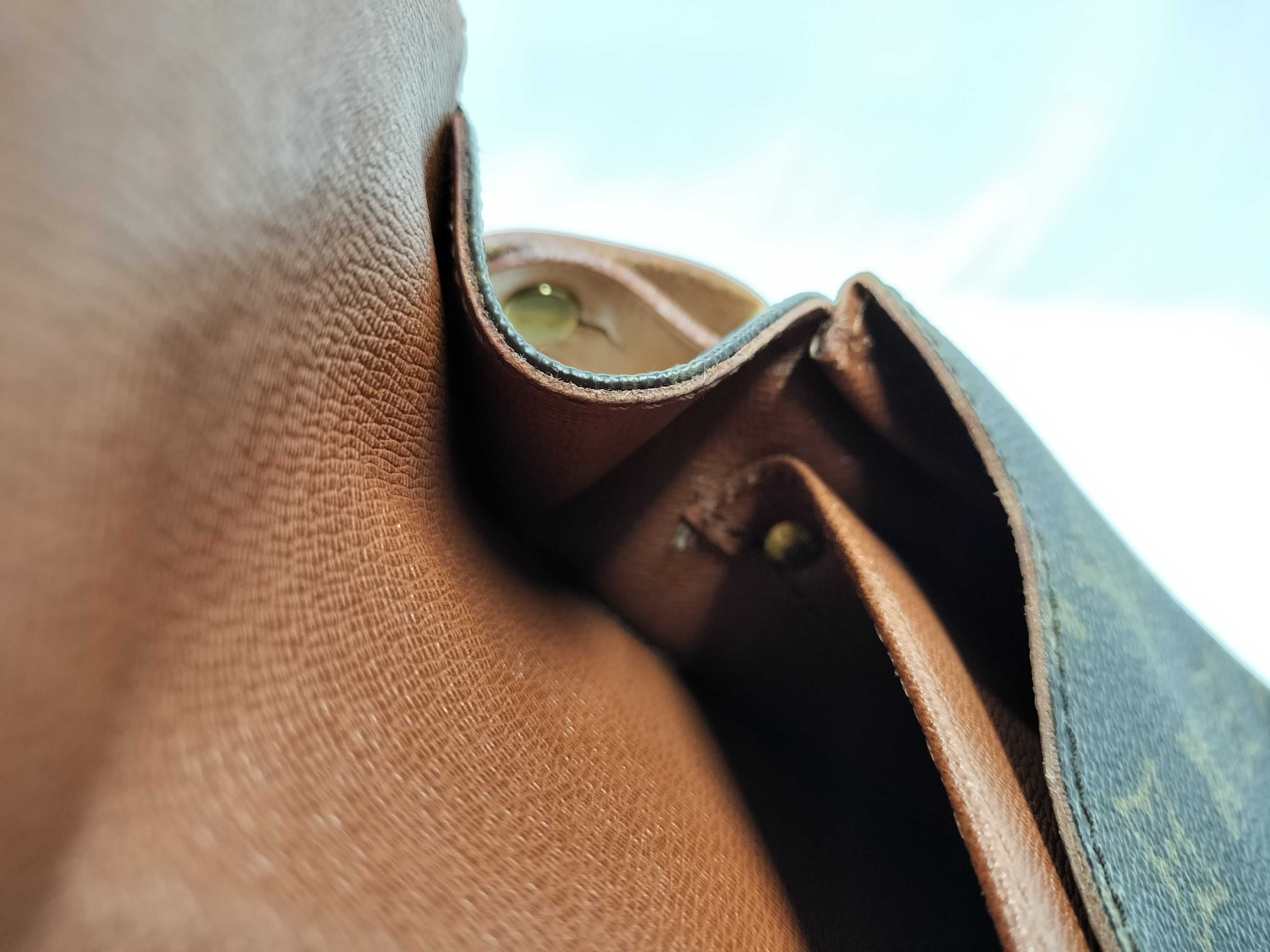 Monogram Vuitton Cartouchiere Shoulder Bag — view 10