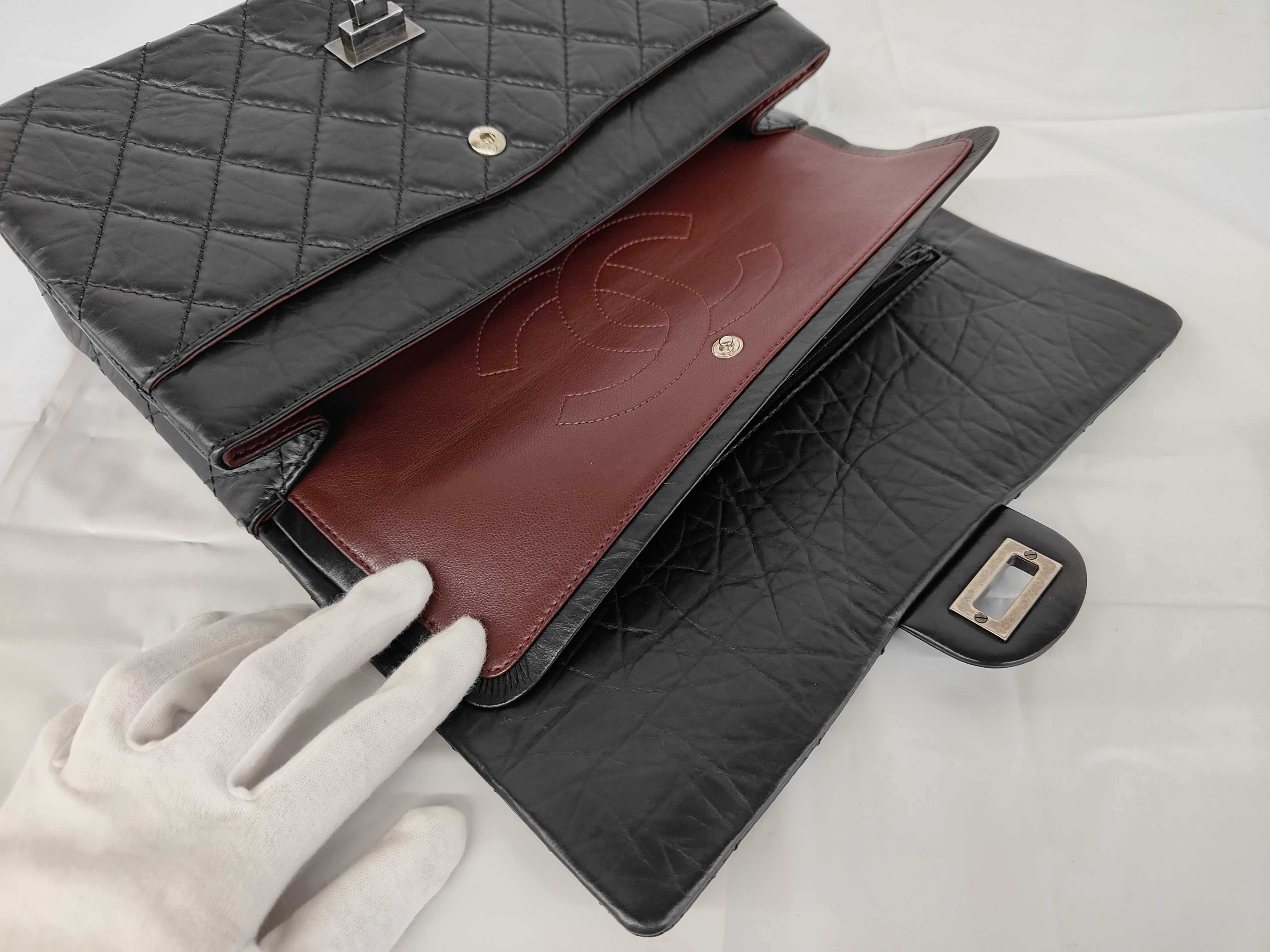 Matelassé 2.55 Double Flap Shoulder Bag 13720256 A37587 — view 8