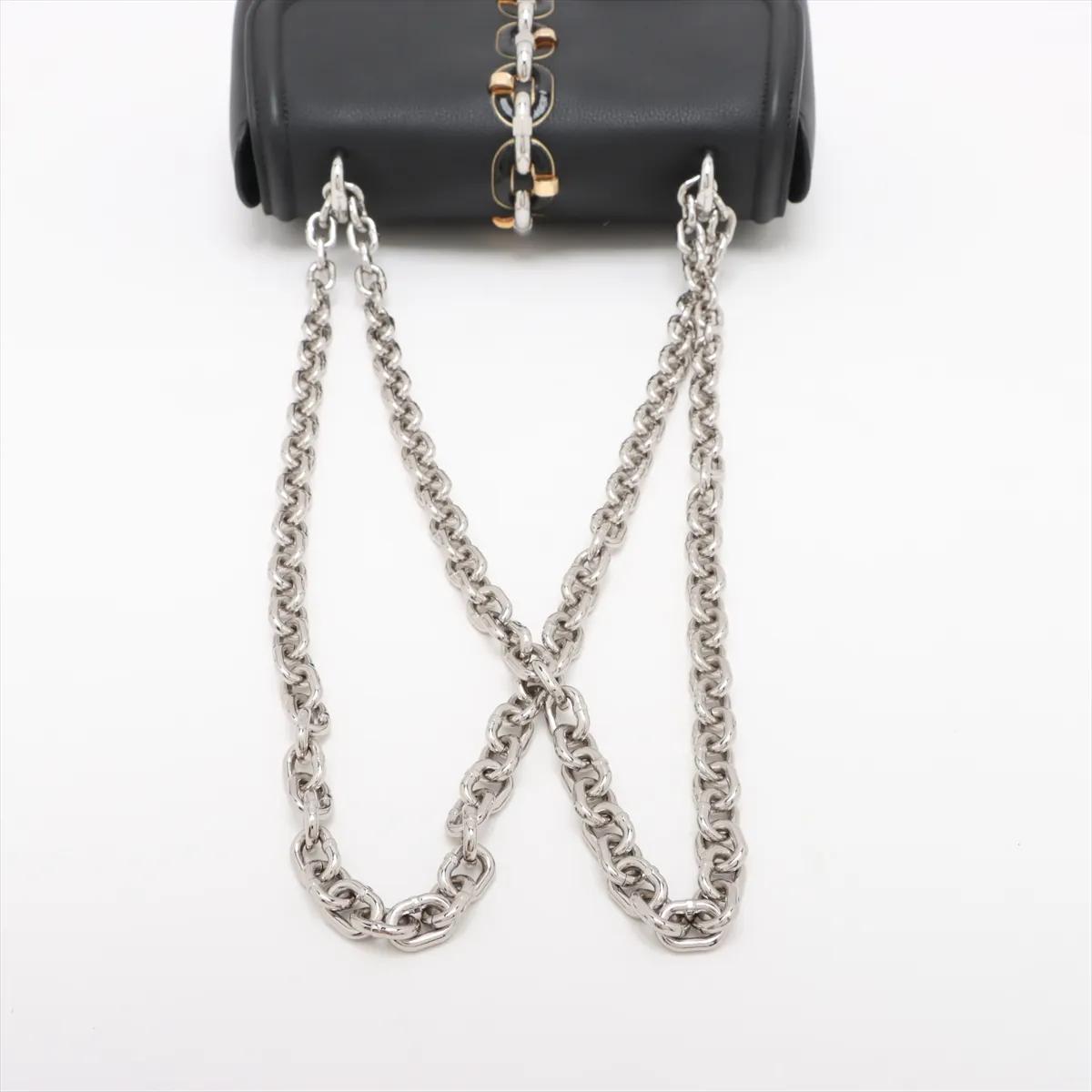 LV Logo Chain It PM - NZ0128 Black RFID responsive — view 5