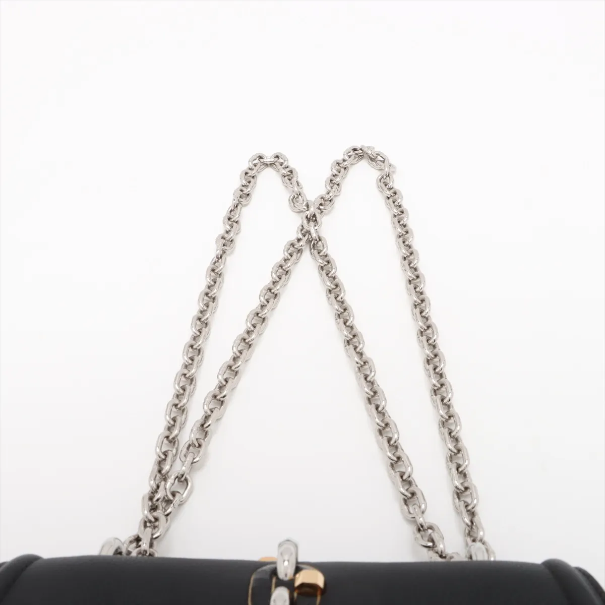 LV Logo Chain It PM - NZ0128 Black RFID responsive — view 6