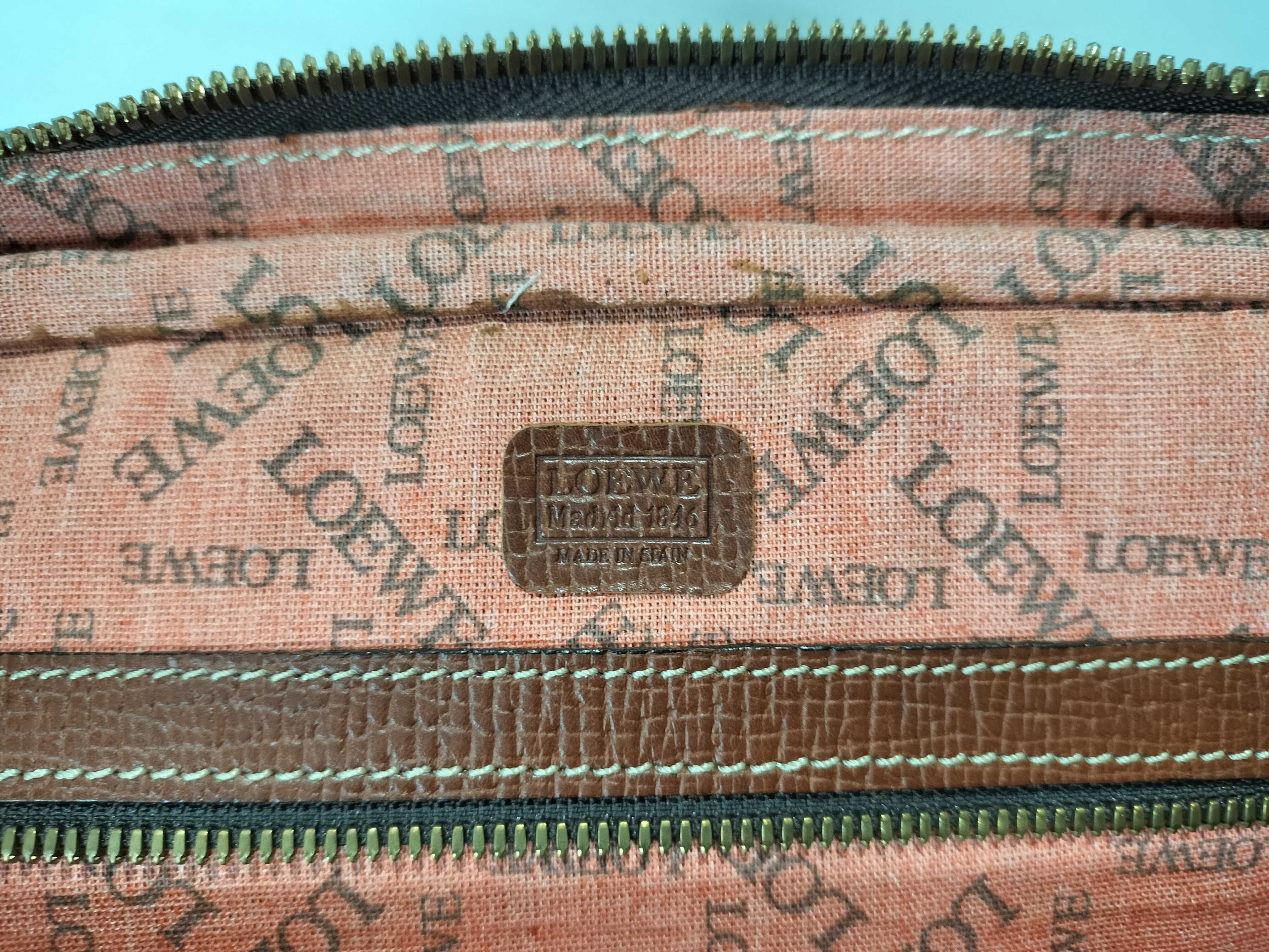 Vintage Anagram Boston Bag — view 13
