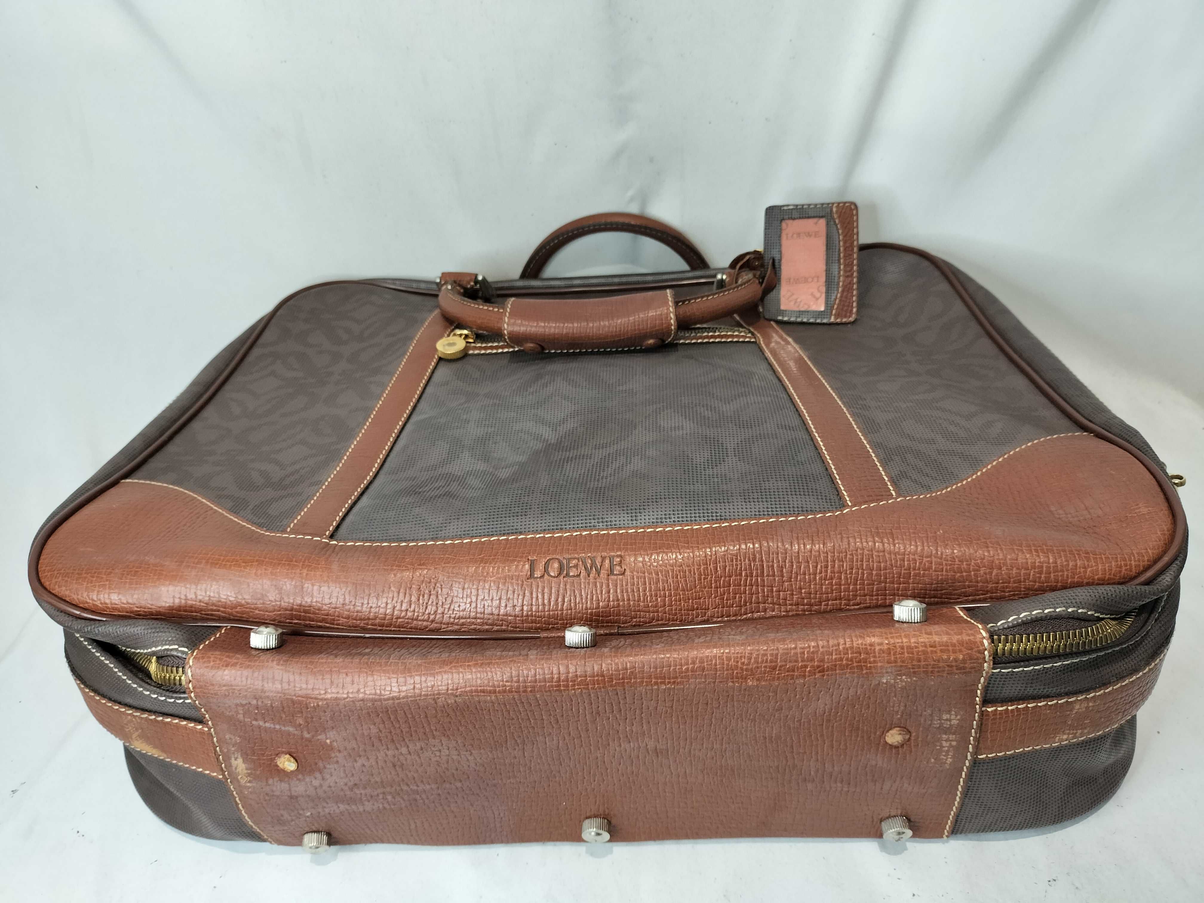 Vintage Anagram Boston Bag — view 7