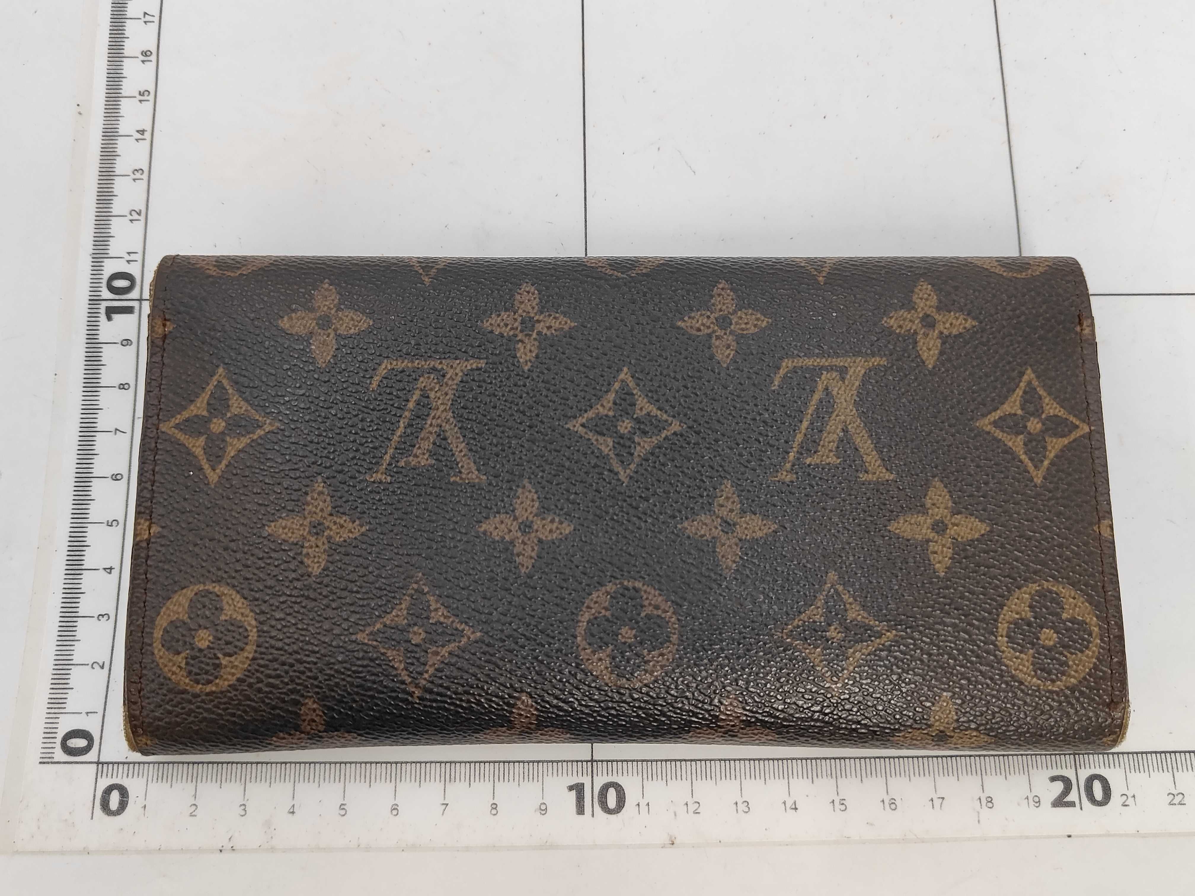 Monogram Louis Vuitton Monogram Portefeuille Emilie Cerise CA2160 Wallet — view 2