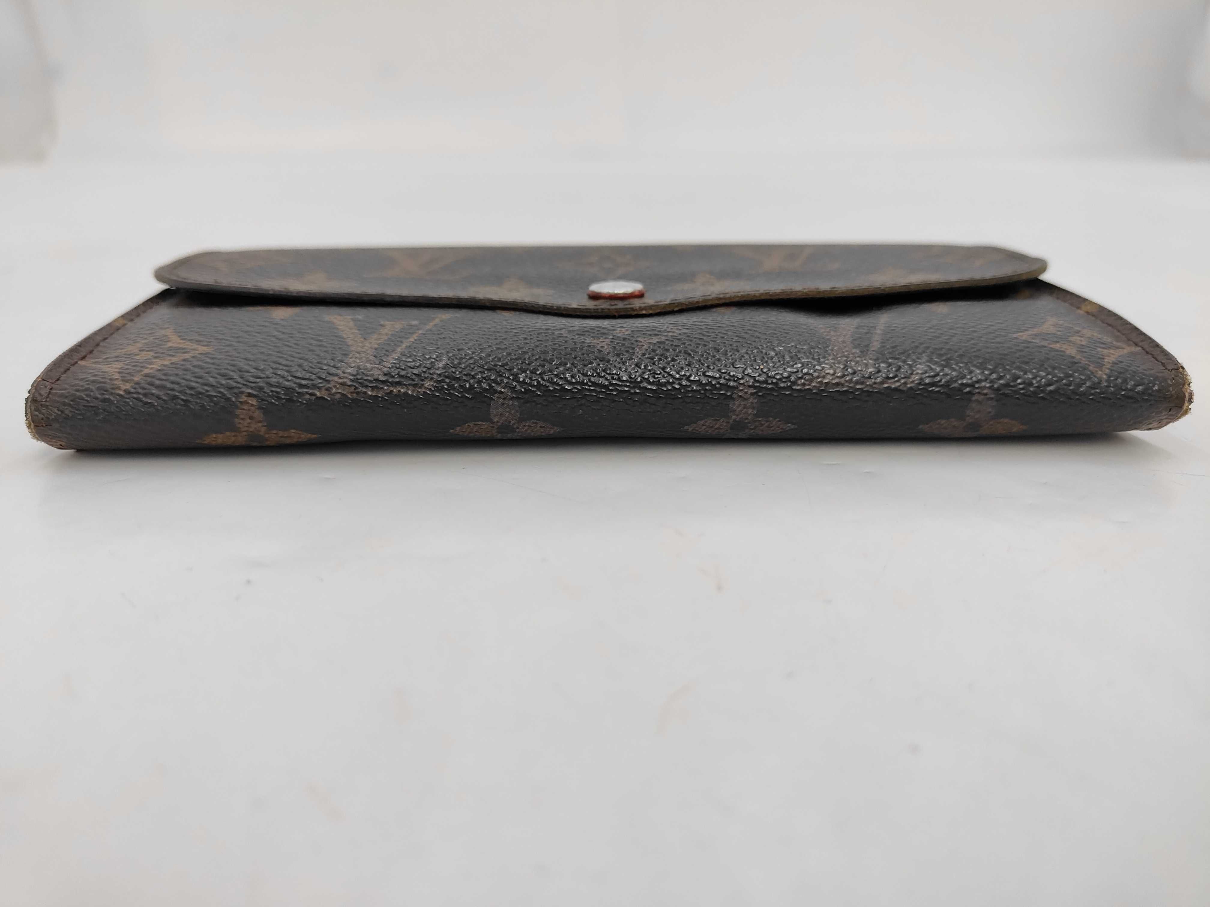 Monogram Louis Vuitton Monogram Portefeuille Emilie Cerise CA2160 Wallet — view 3