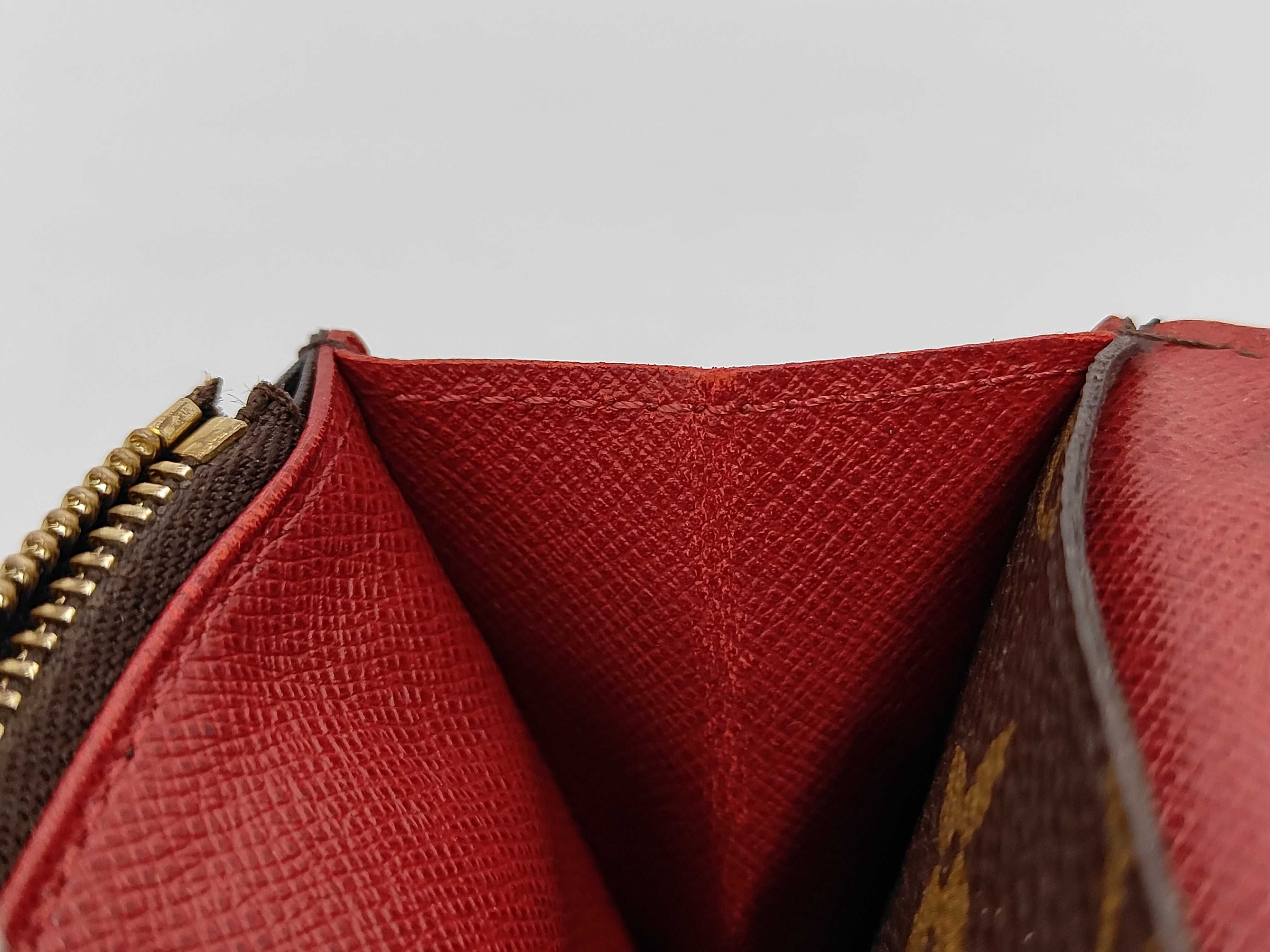Monogram Louis Vuitton Monogram Portefeuille Emilie Cerise CA2160 Wallet — view 8