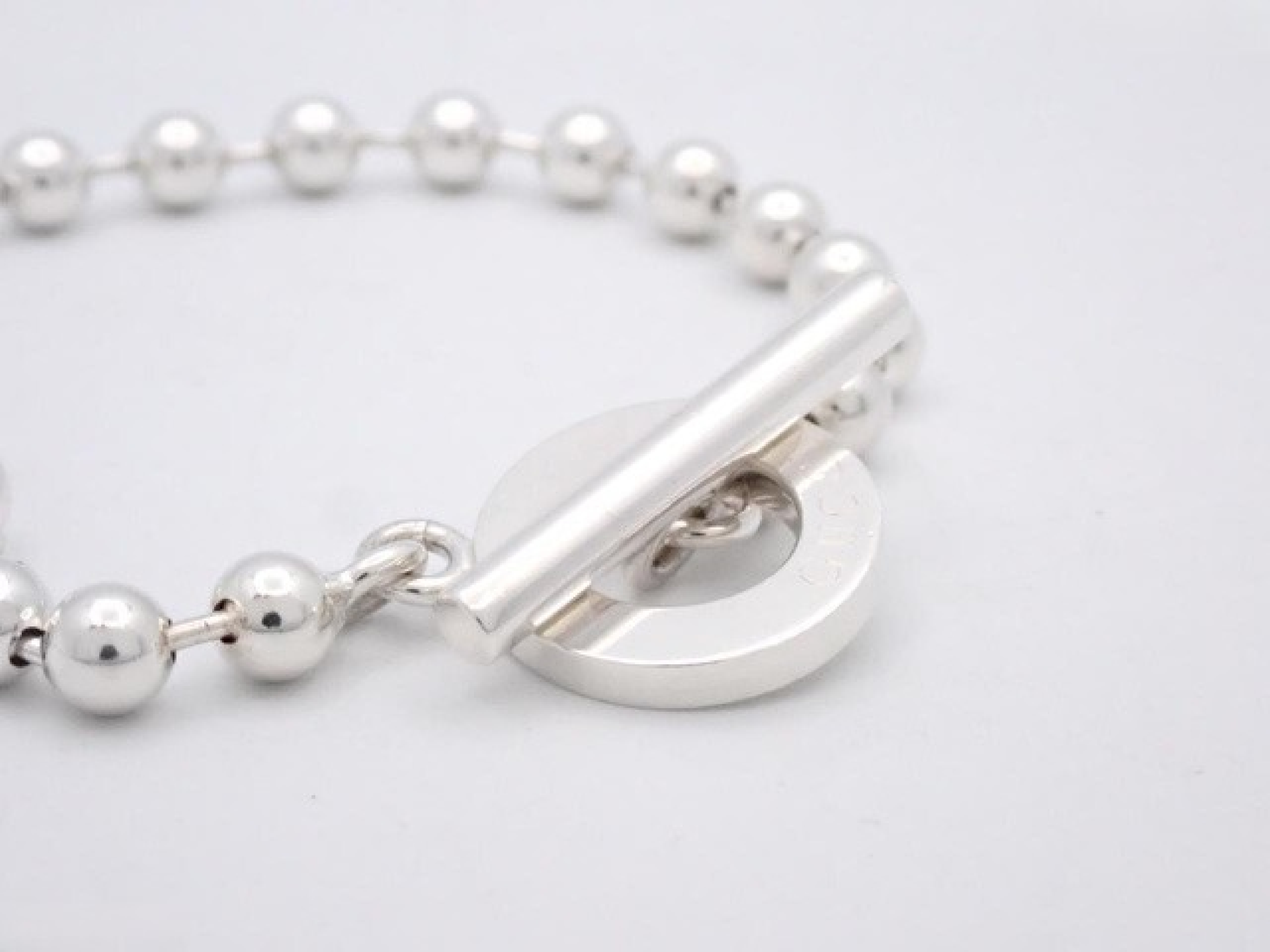 Ball Chain Bracelet, SV925, Weight: 14.6g, Box, Size: 17, Bracelet/Bangle — view 3