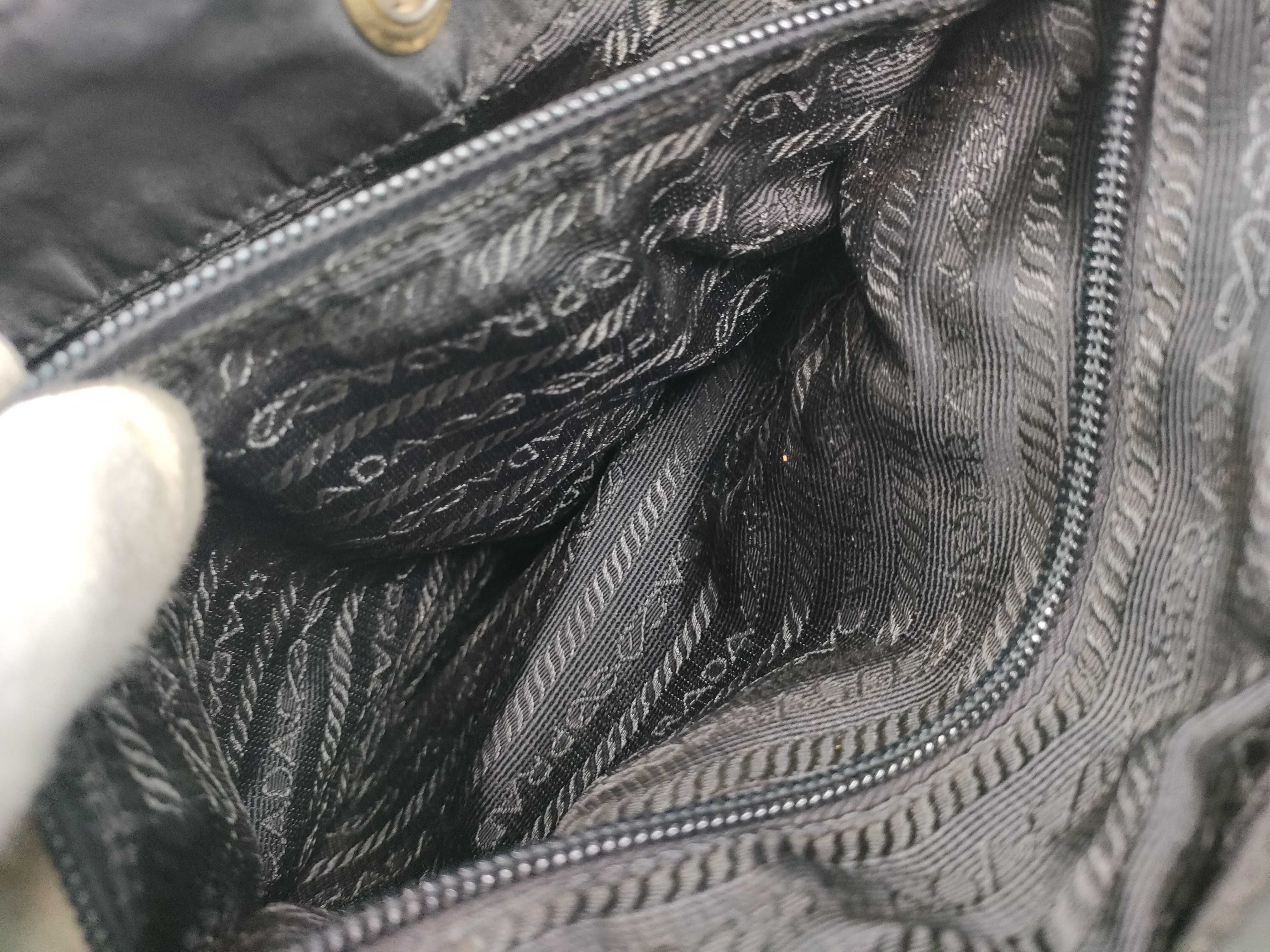 nylon backpack, quilted black backpack — view 11
