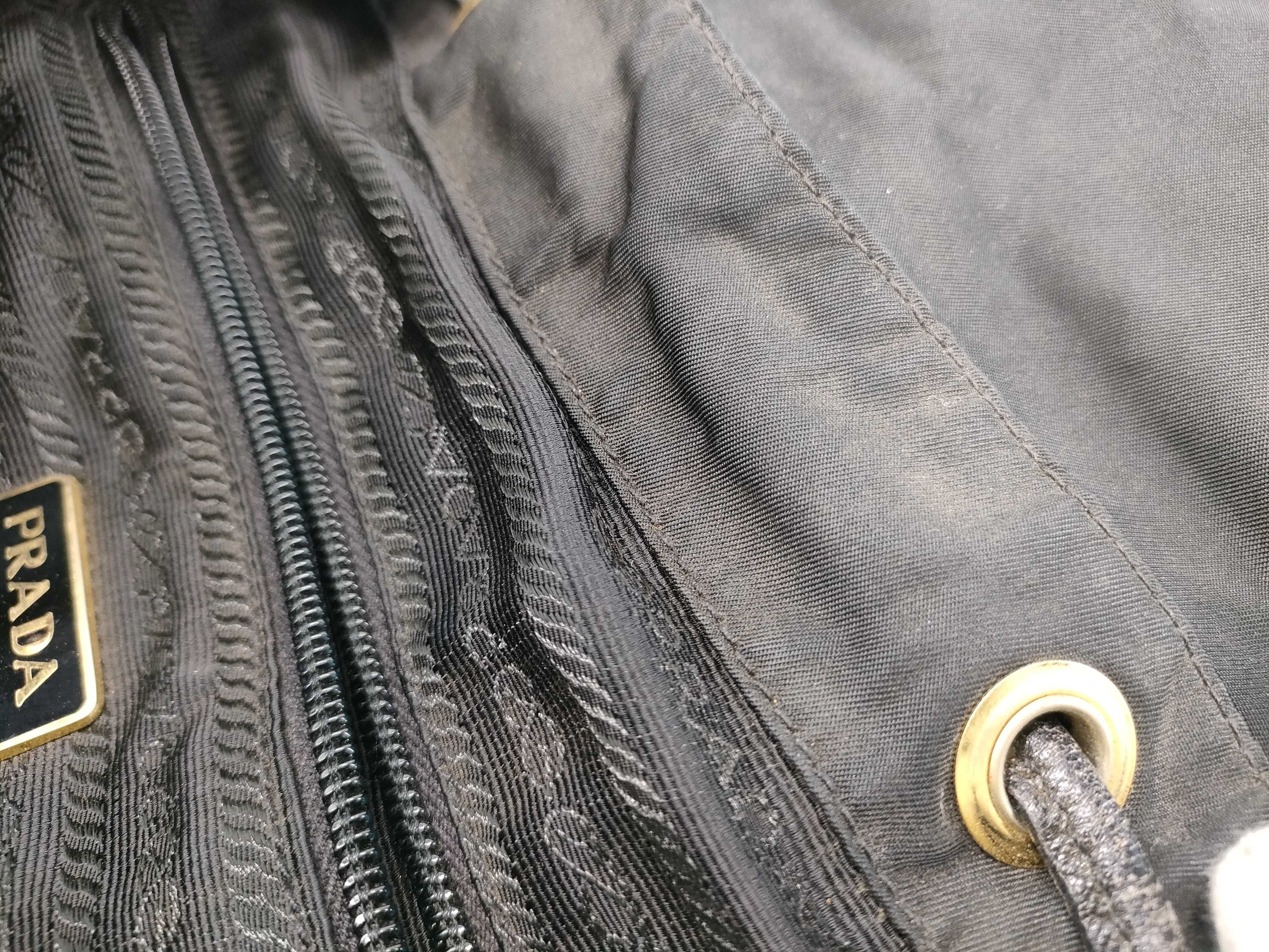nylon backpack, quilted black backpack — view 15