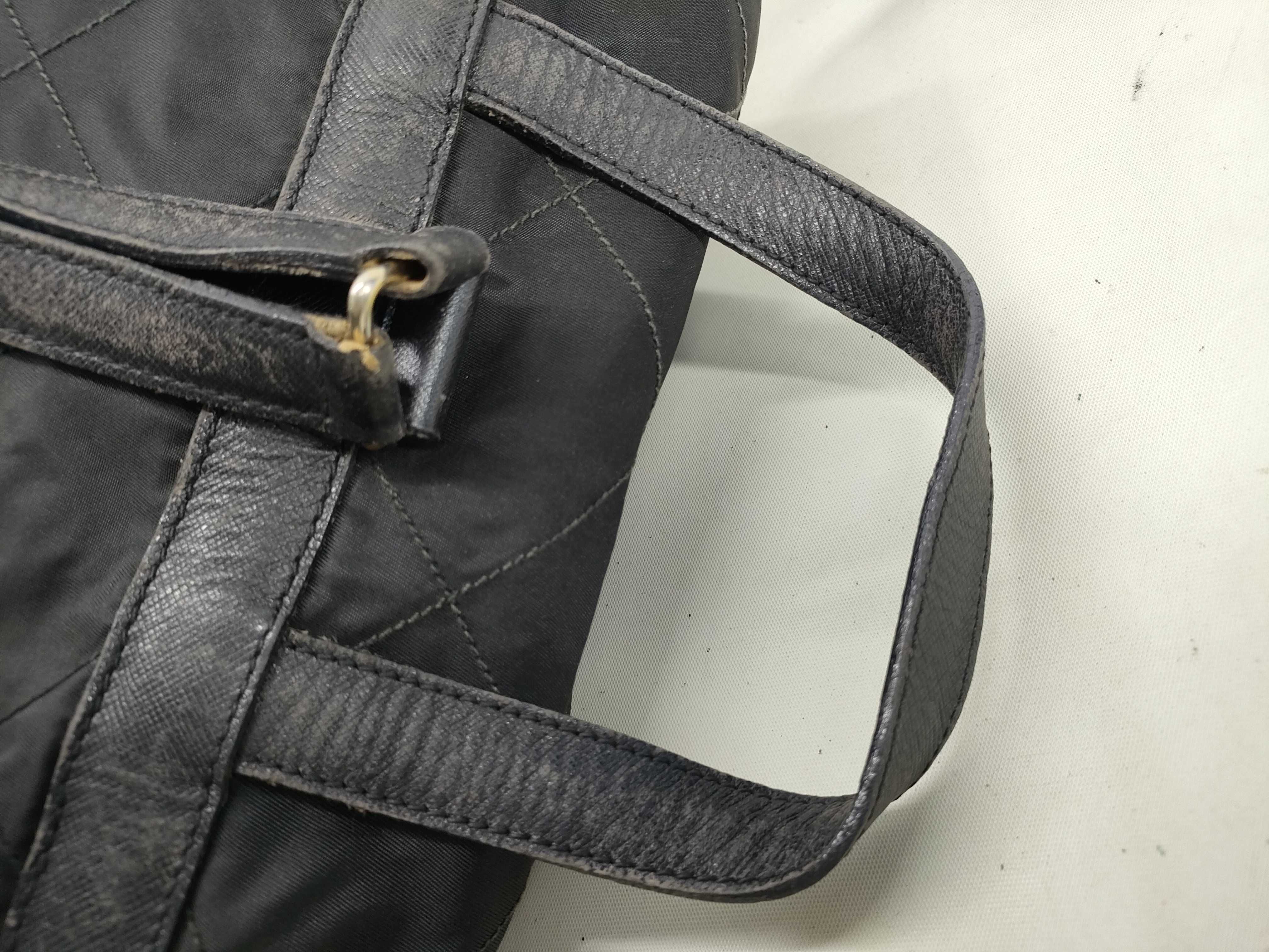 nylon backpack, quilted black backpack — view 6