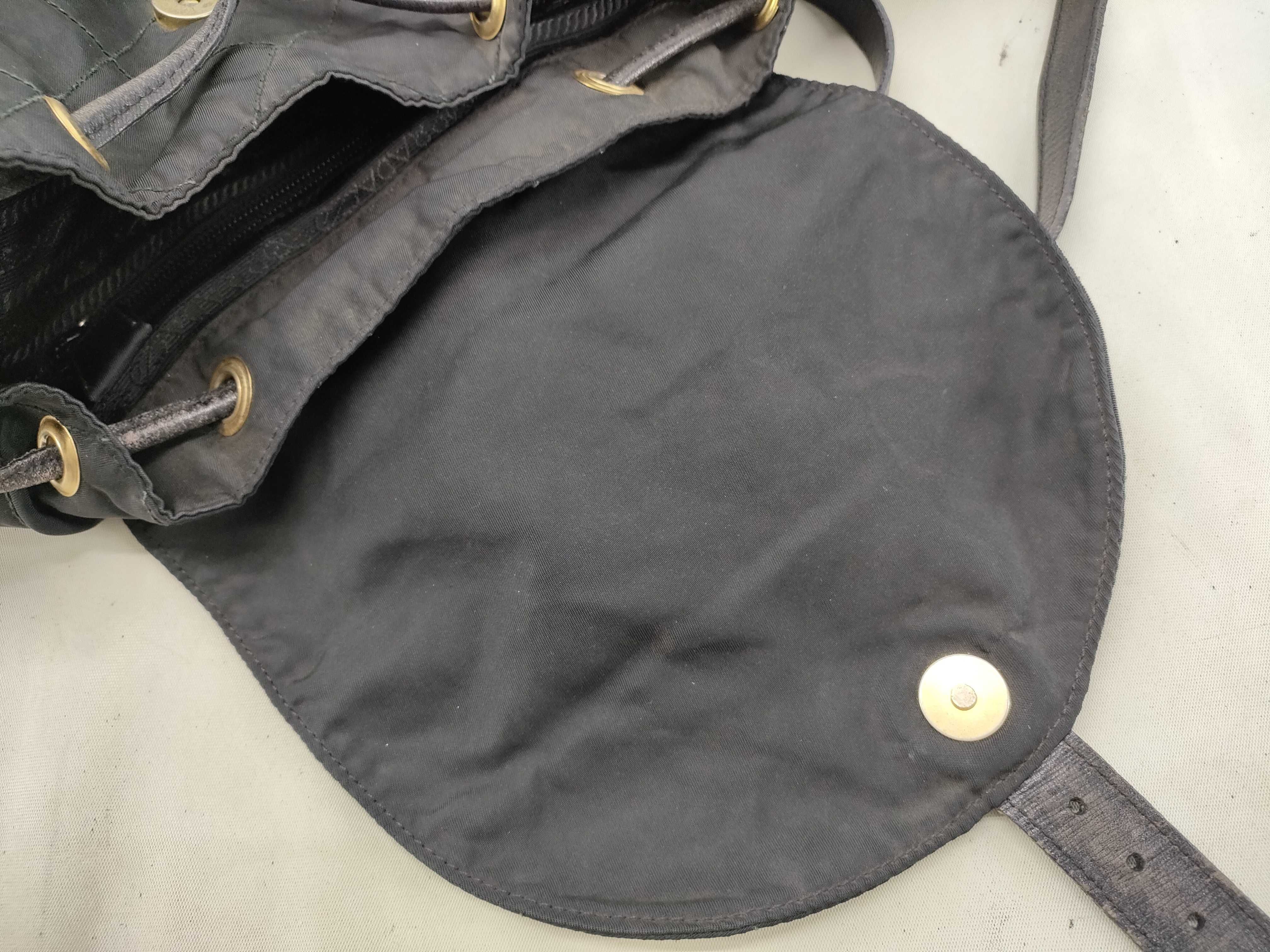 nylon backpack, quilted black backpack — view 9