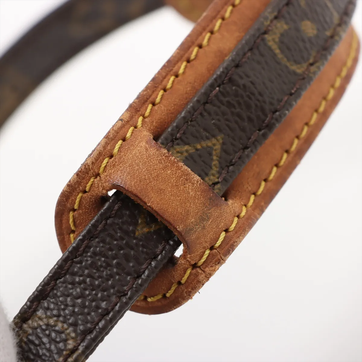 Monogram Pochette Marly Bandouliere M51828 TH1057 Brown Tanned Leather External Repairs in Various Parts — view 10