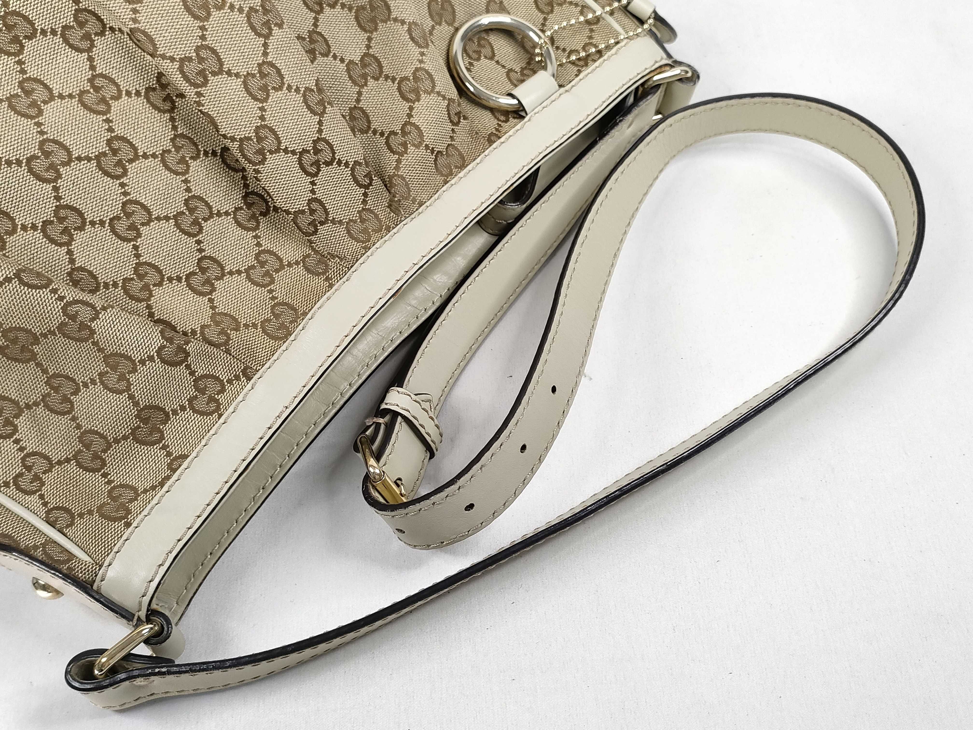 GG Canvas Shoulder Bag Sukey GG Canvas Shoulder Bag — view 3