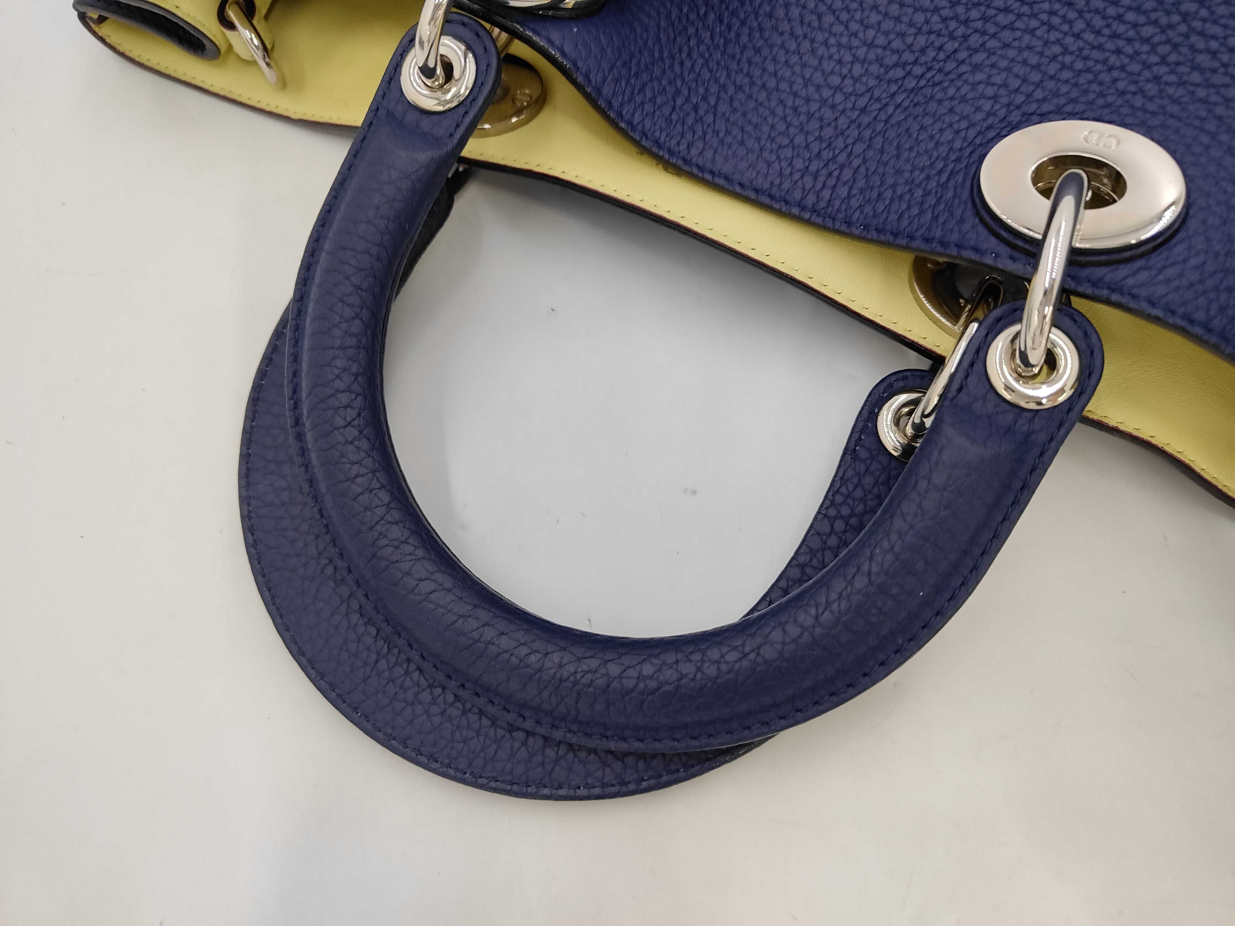 Diorissimo VIP Blue Caviar Skin Large Tote Bag — view 4