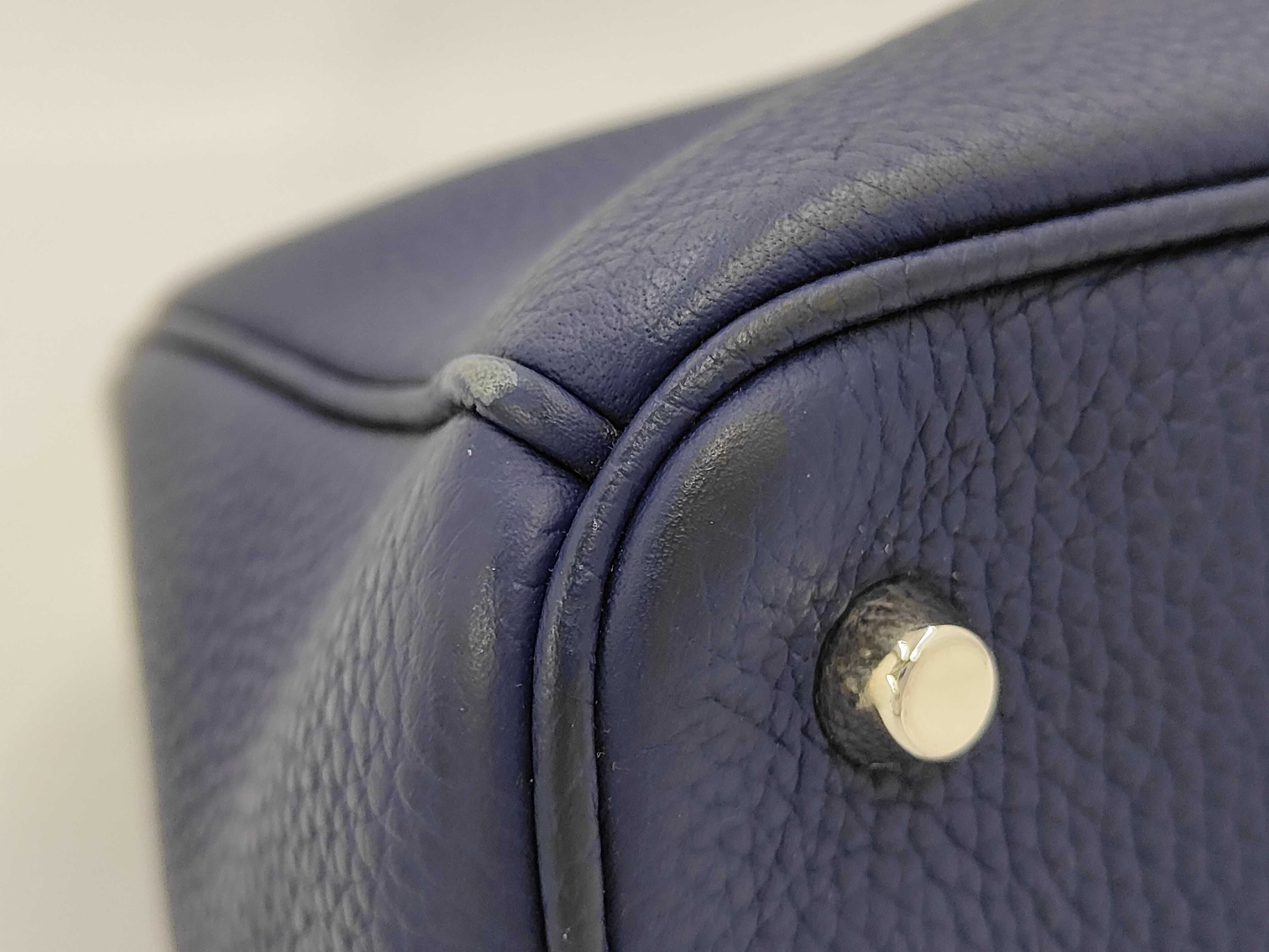 Diorissimo VIP Blue Caviar Skin Large Tote Bag — view 6
