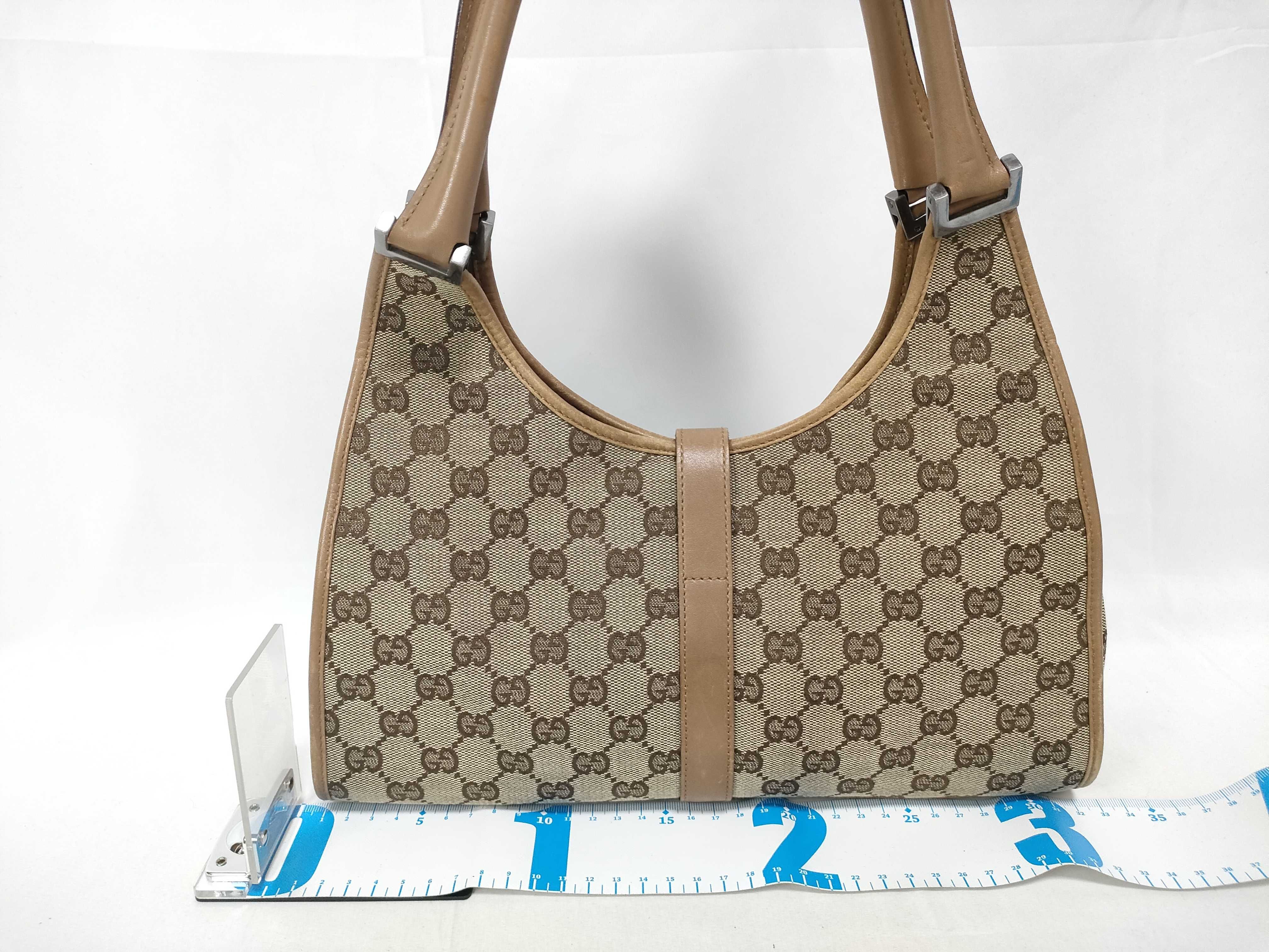 Jackie Gucci Handbag Jackie GG Canvas Bag Handbag — view 2