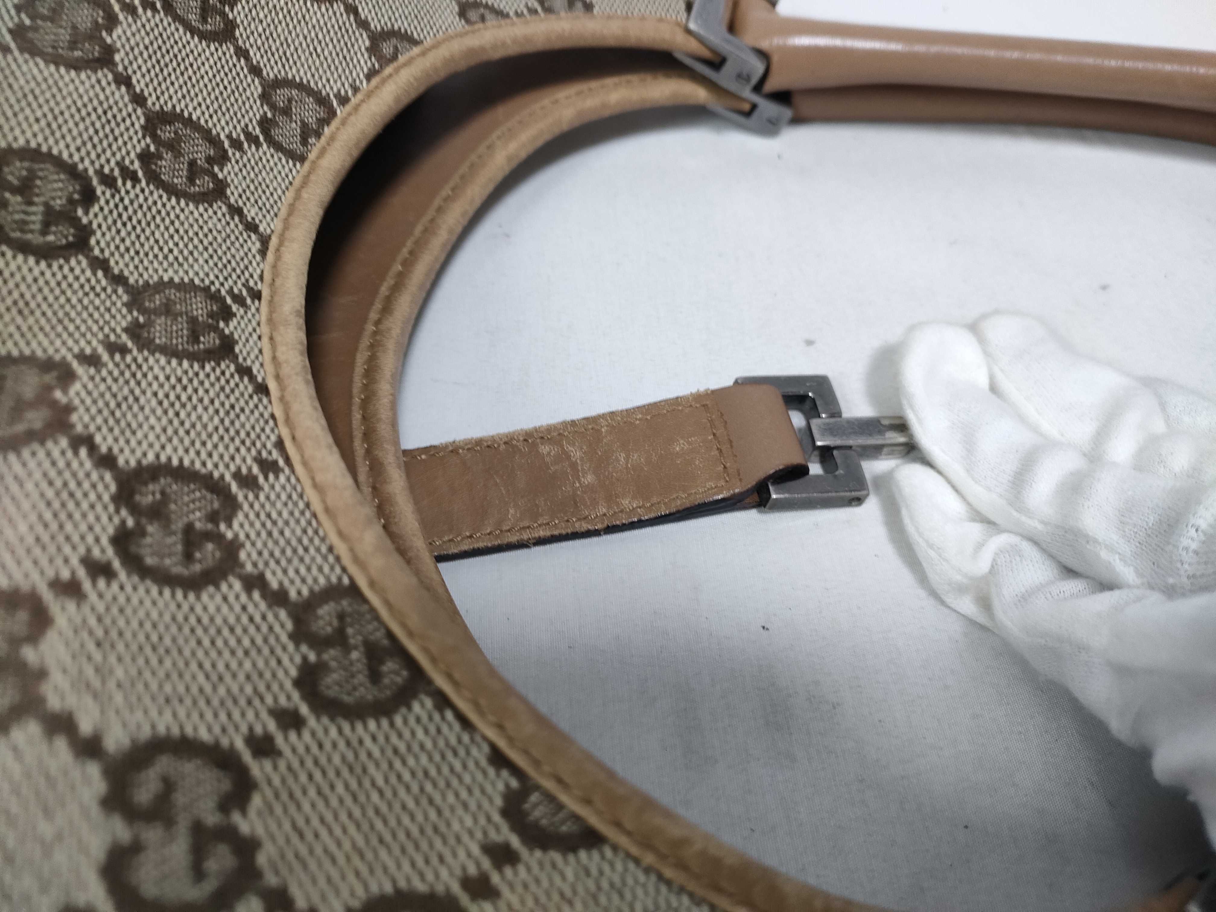 Jackie Gucci Handbag Jackie GG Canvas Bag Handbag — view 13