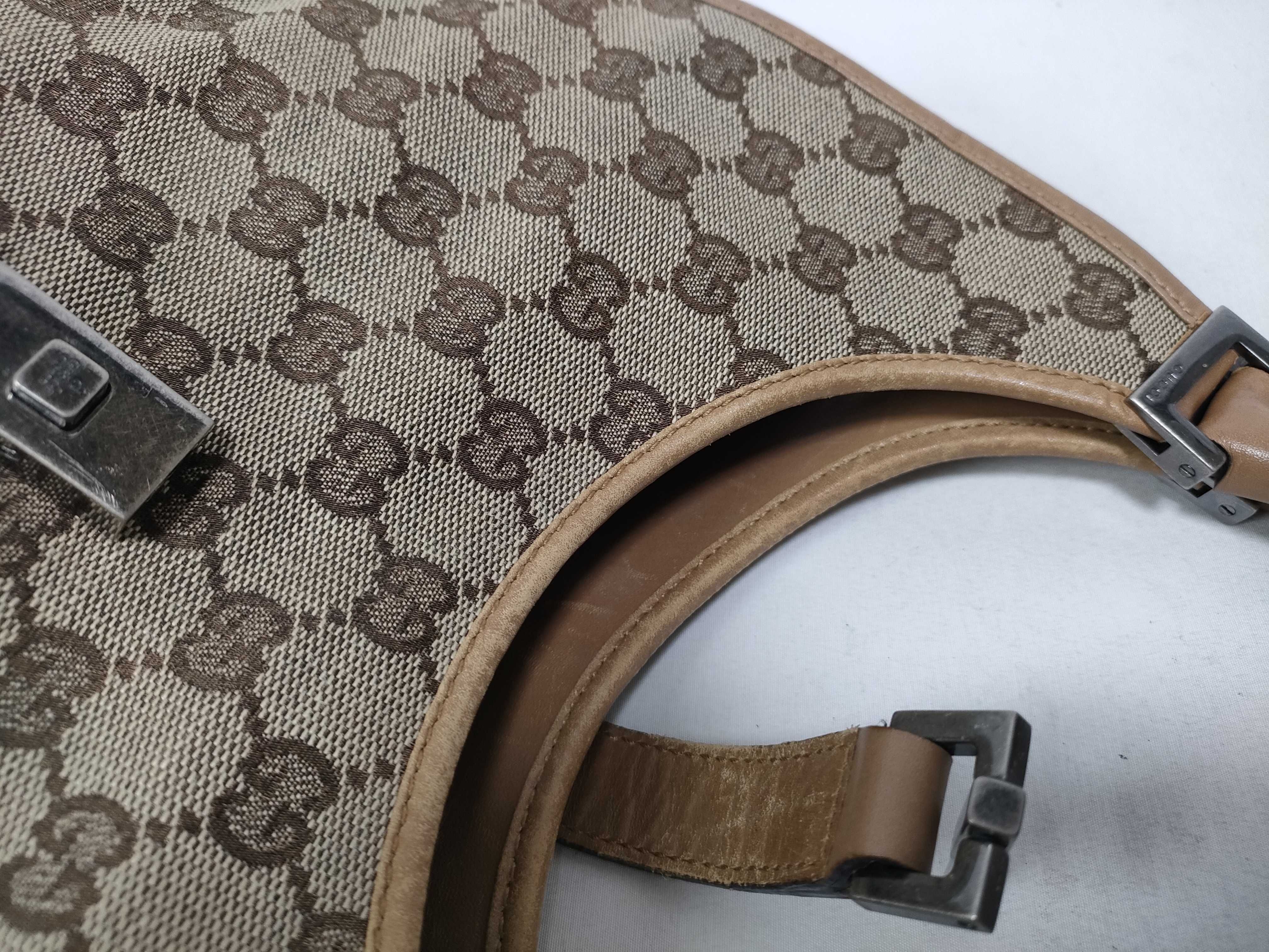 Jackie Gucci Handbag Jackie GG Canvas Bag Handbag — view 14