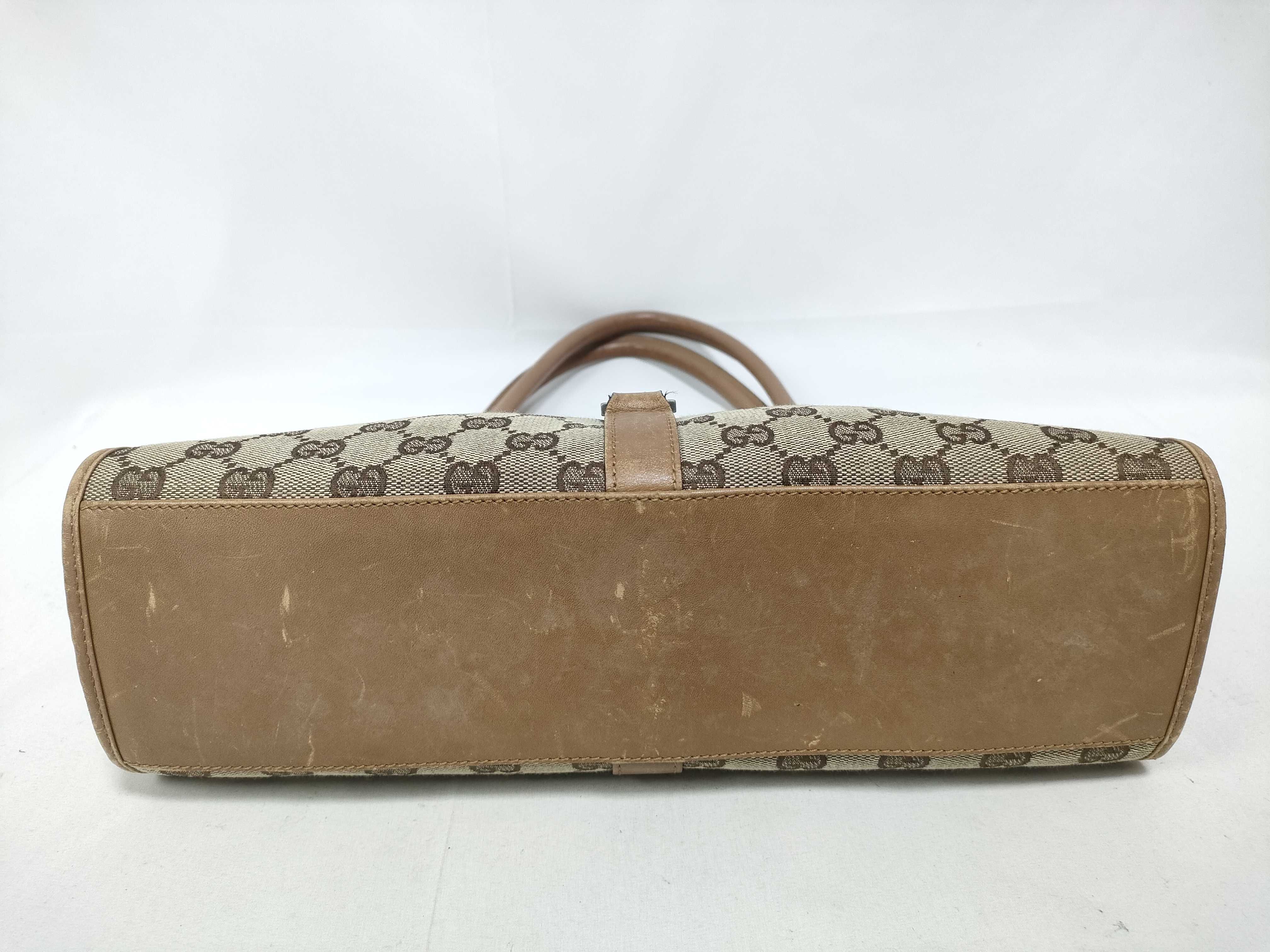 Jackie Gucci Handbag Jackie GG Canvas Bag Handbag — view 3