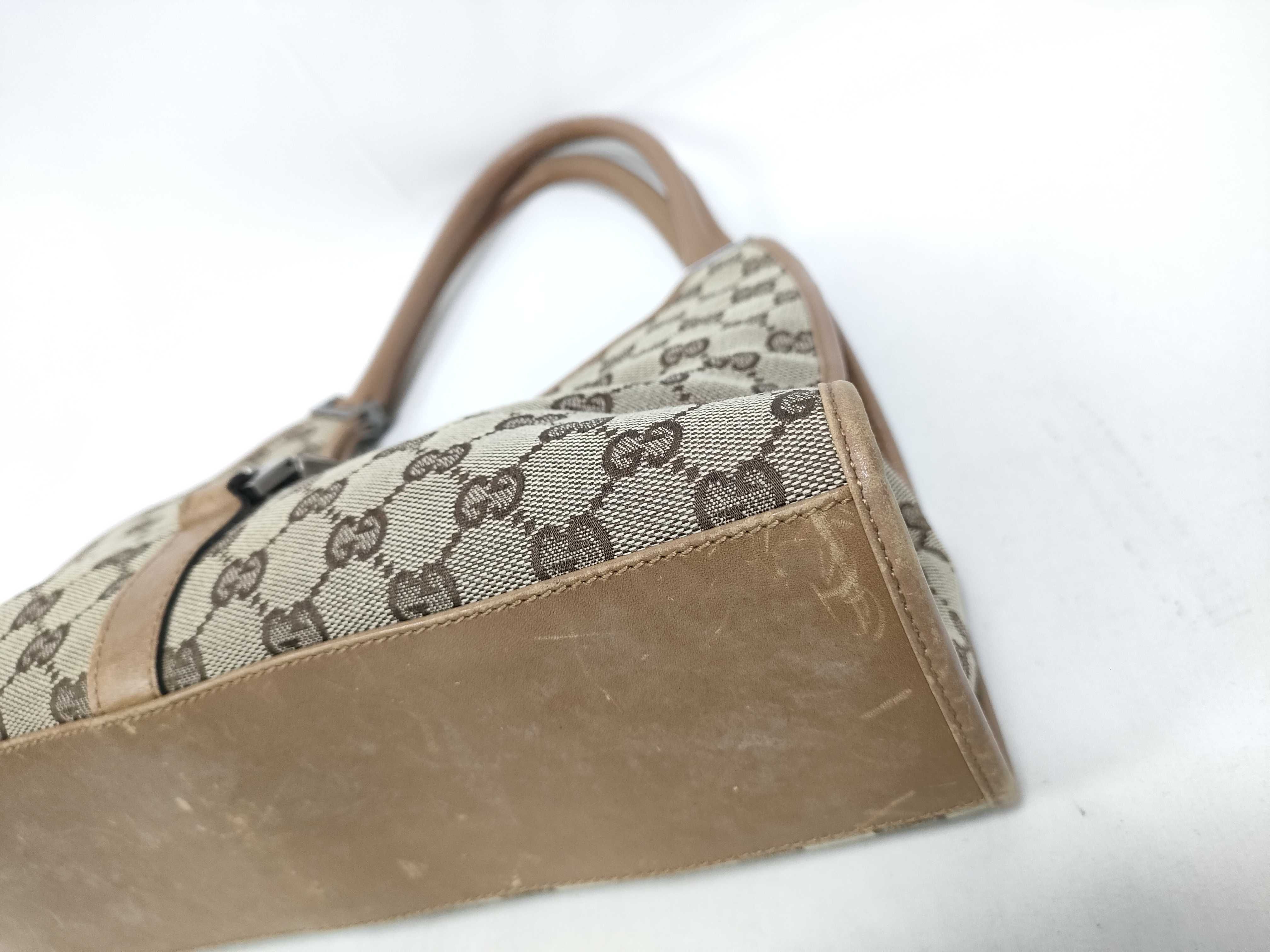 Jackie Gucci Handbag Jackie GG Canvas Bag Handbag — view 5
