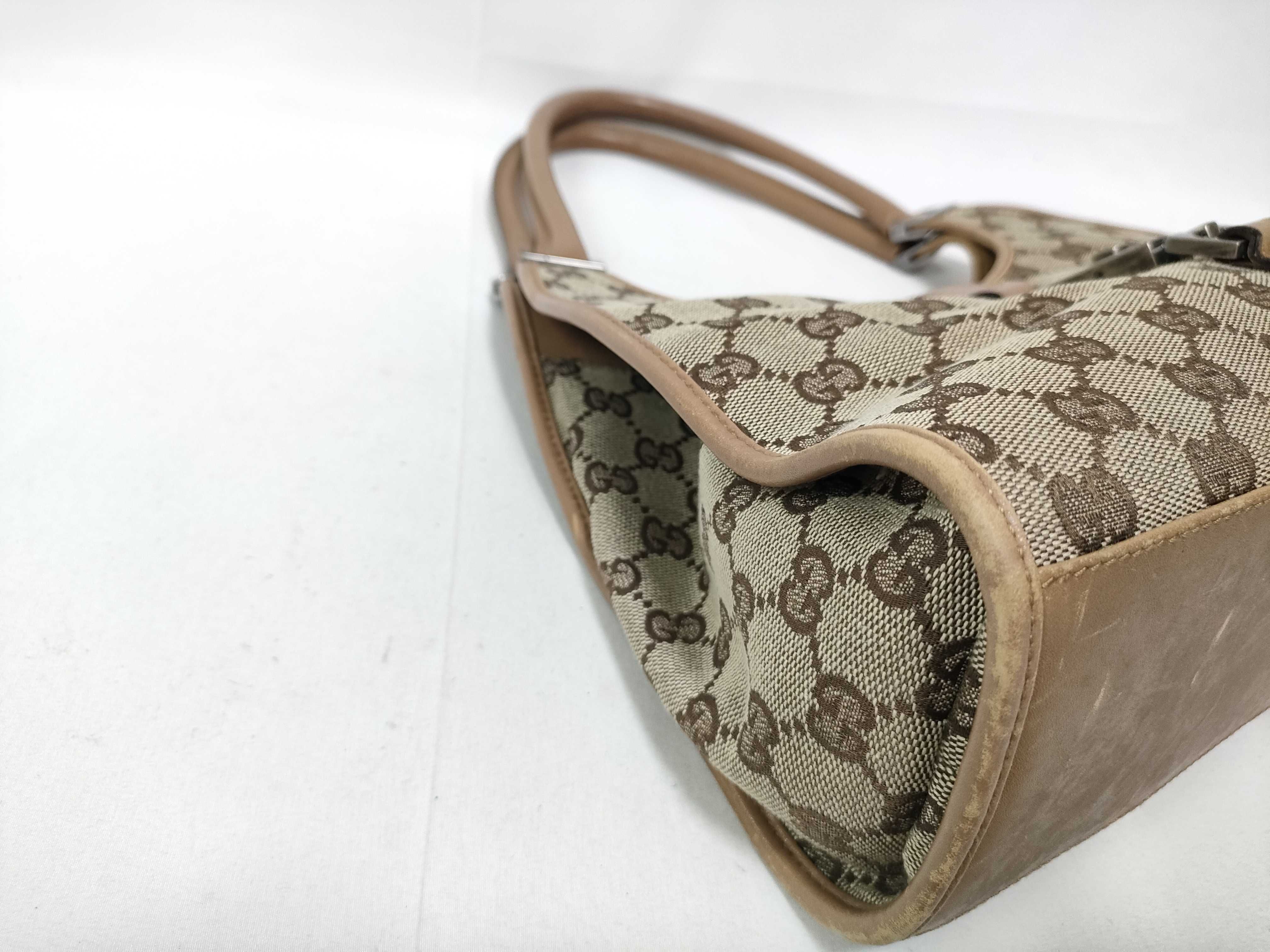 Jackie Gucci Handbag Jackie GG Canvas Bag Handbag — view 6